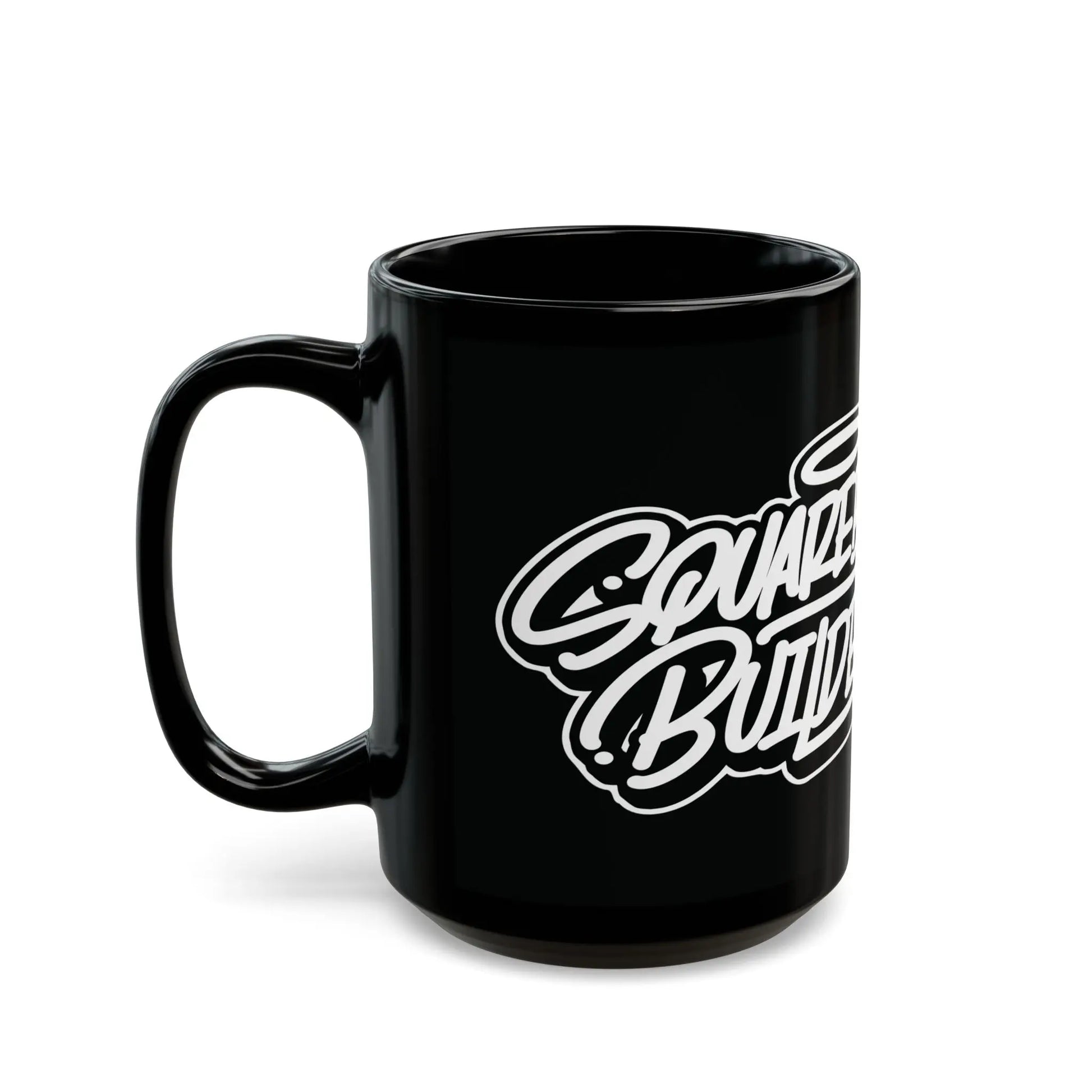 SQUAREBODY_BUILDERZ Black Mug (11oz, 15oz) Printify