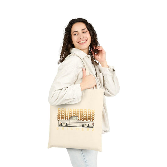 SQUAREBODY_BUILDERZ Canvas Tote Bag Printify