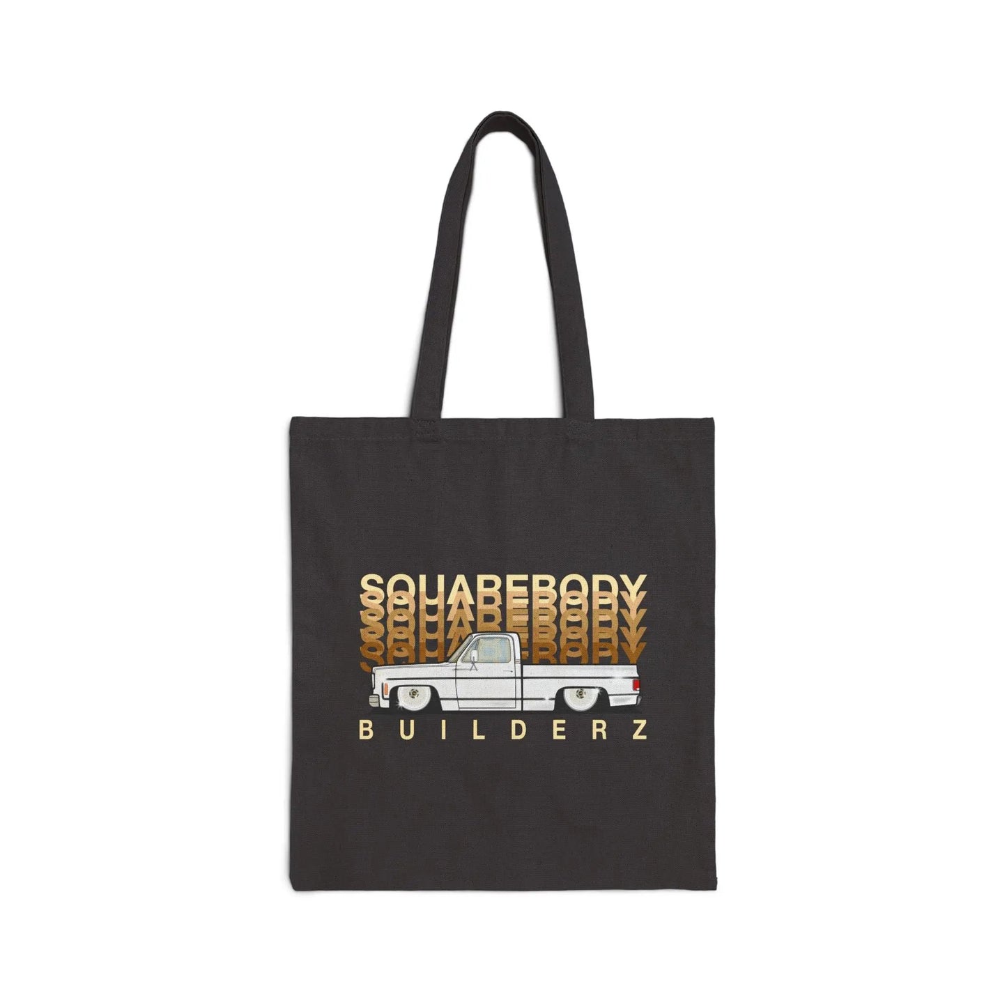 SQUAREBODY_BUILDERZ Canvas Tote Bag Printify