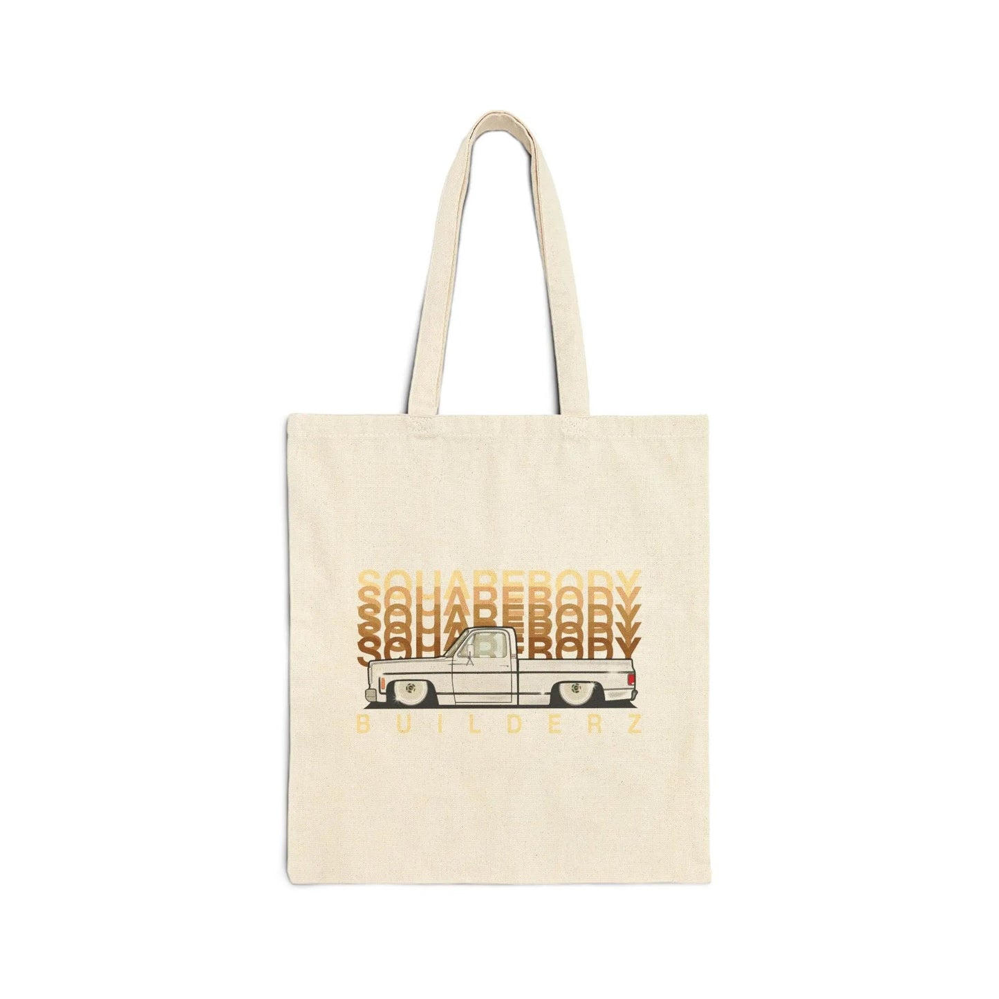 SQUAREBODY_BUILDERZ Canvas Tote Bag Printify