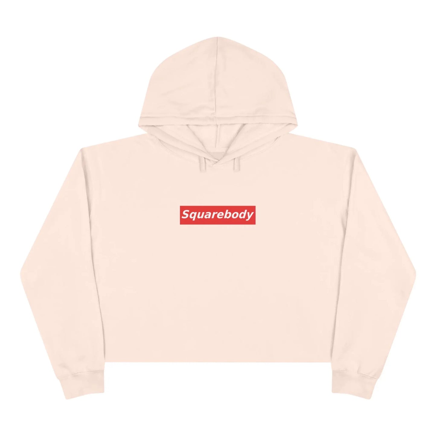 SQUAREBODY_BUILDERZ Crop Hoodie Printify