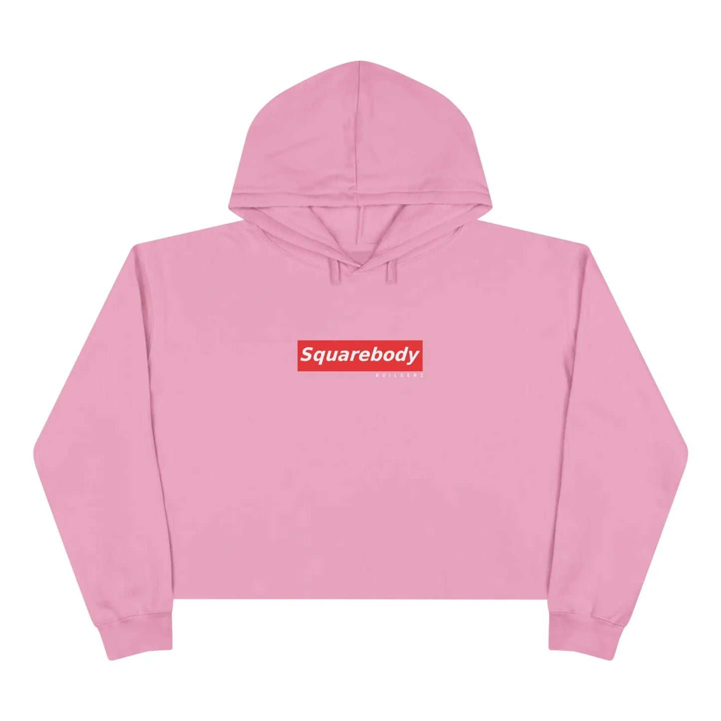 SQUAREBODY_BUILDERZ Crop Hoodie Printify