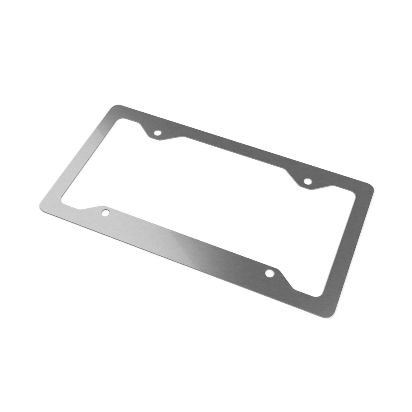 SQUAREBODY_BUILDERZ Metal License Plate Frame Printify