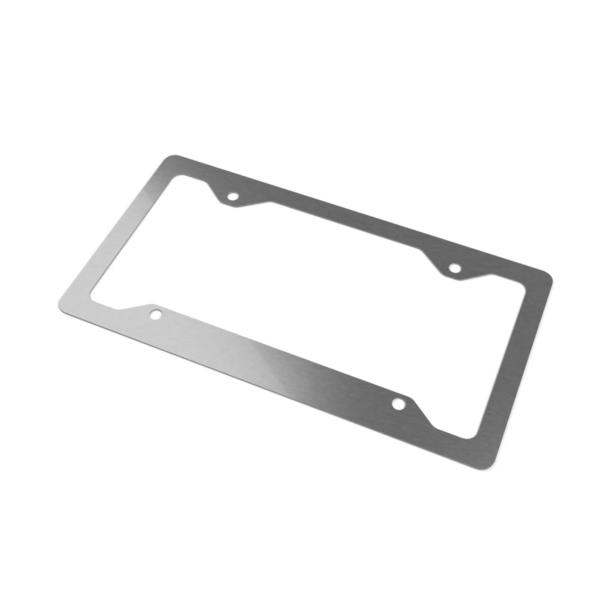 SQUAREBODY_BUILDERZ Metal License Plate Frame Printify