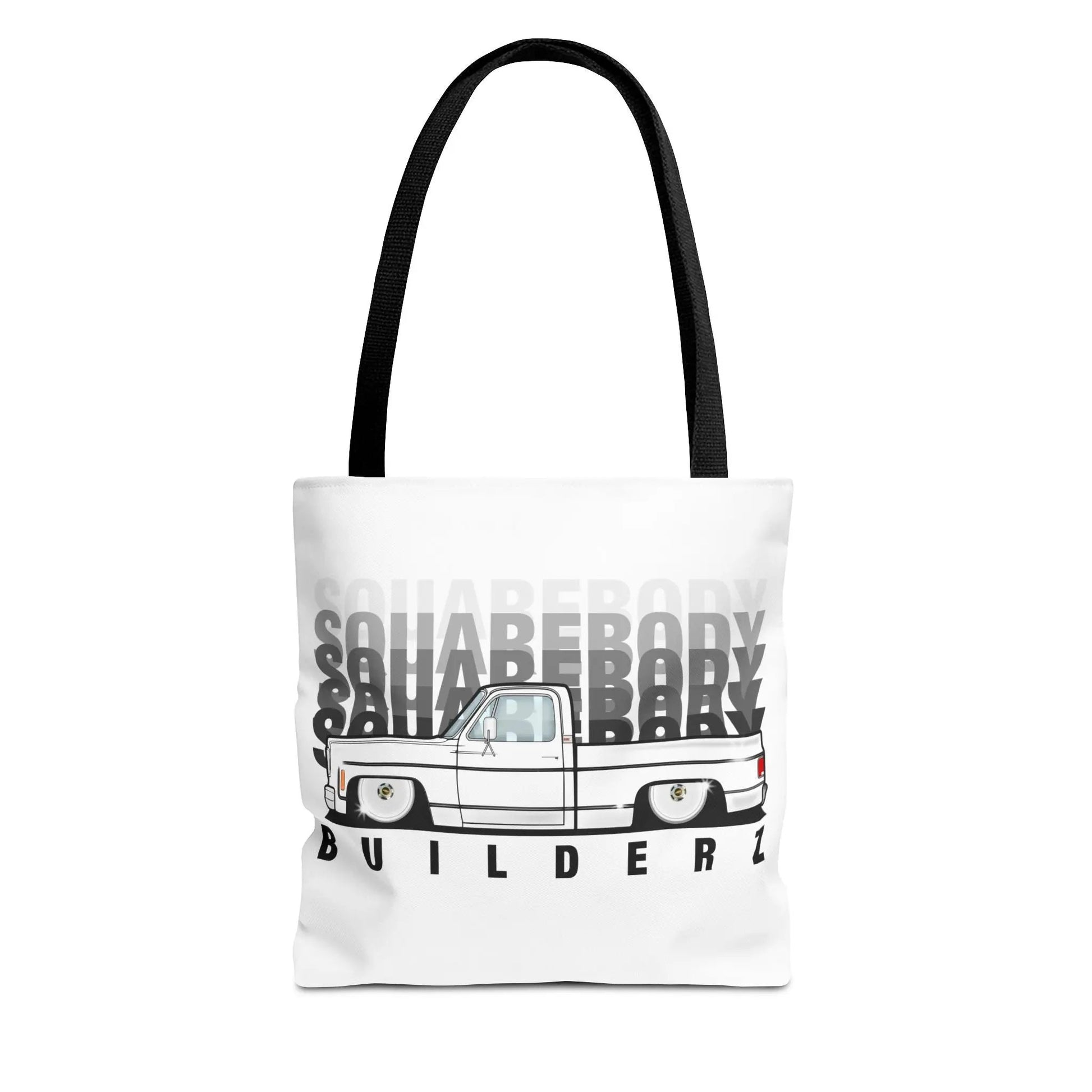SQUAREBODY_BUILDERZ Tote Bag (AOP) Printify