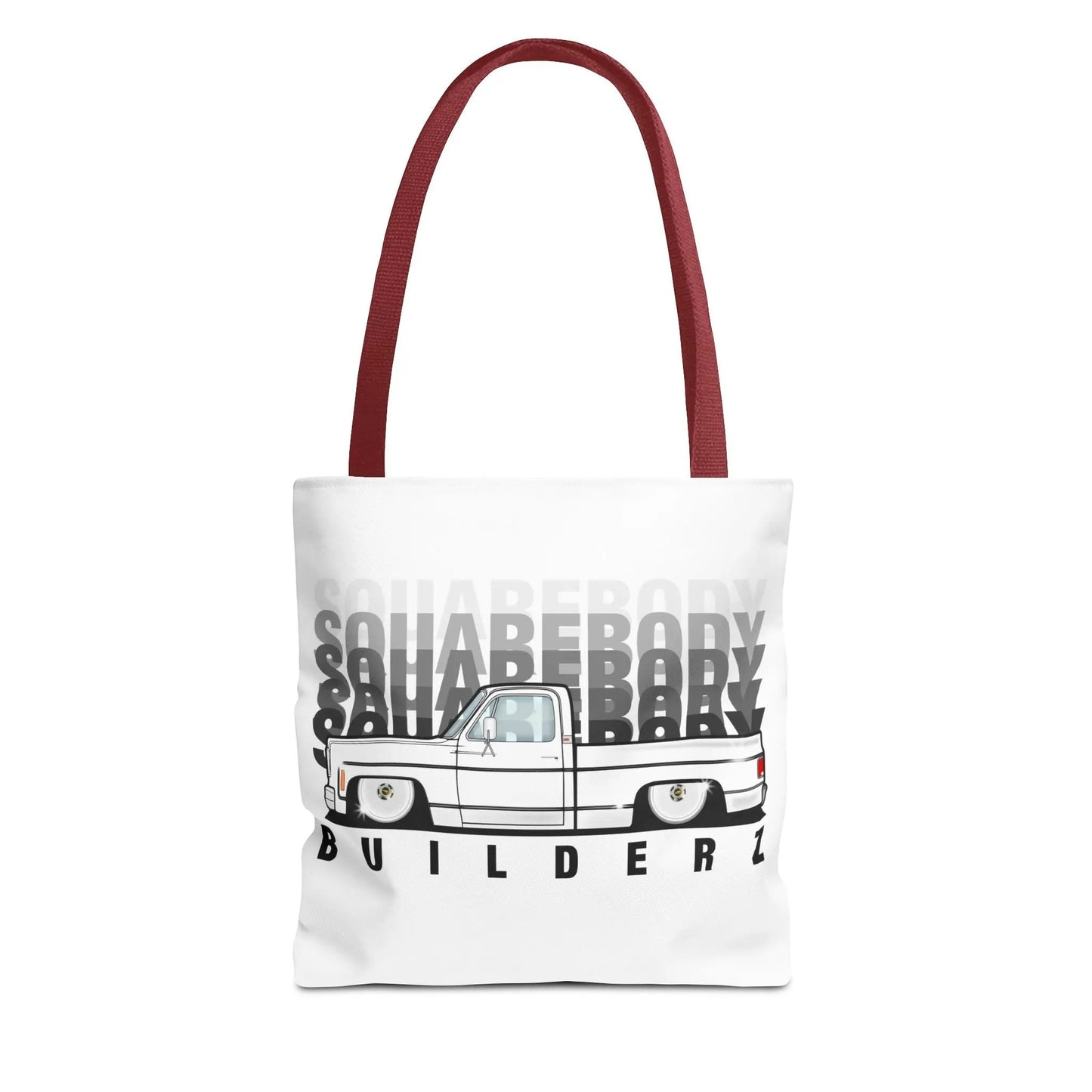 SQUAREBODY_BUILDERZ Tote Bag (AOP) Printify