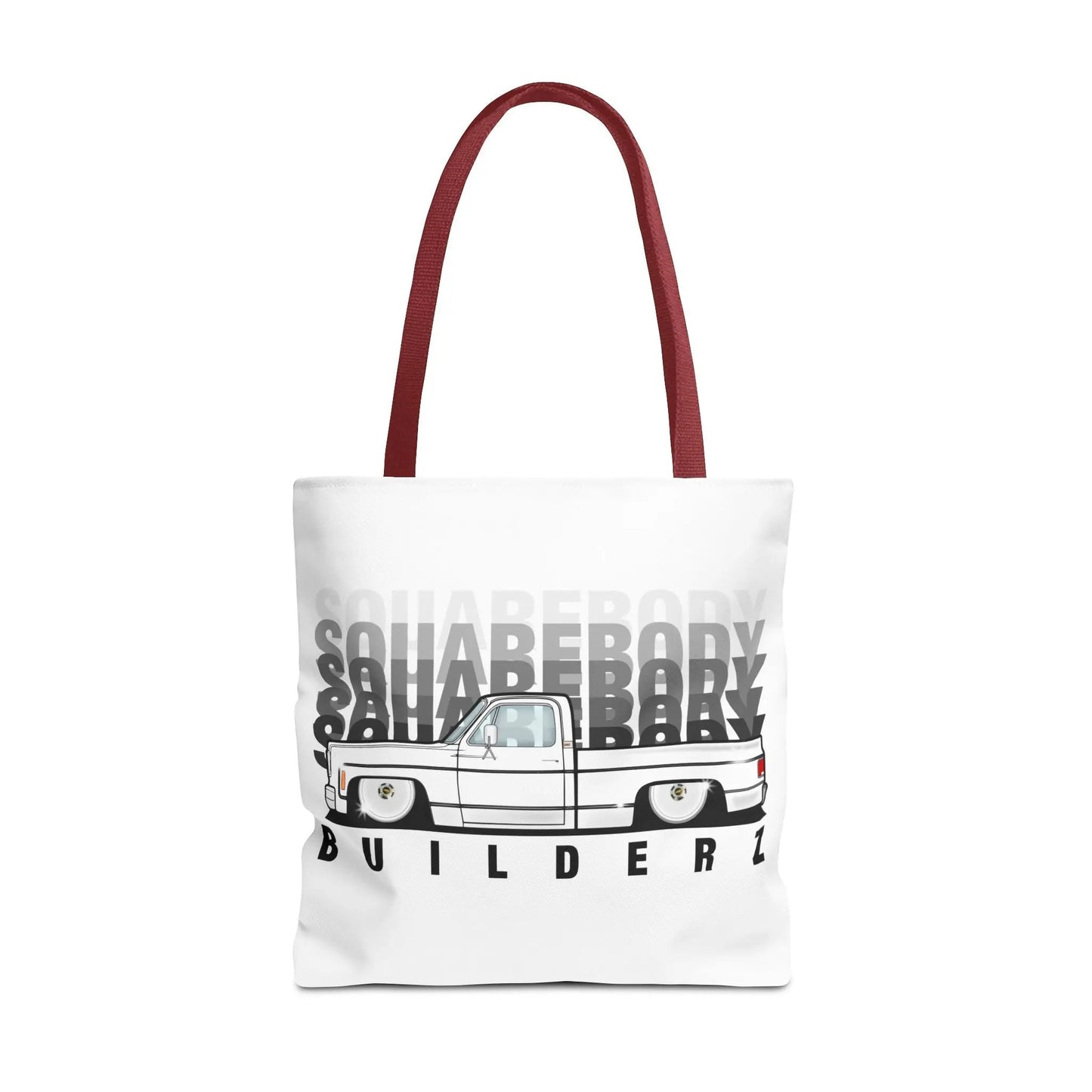 SQUAREBODY_BUILDERZ Tote Bag (AOP) Printify