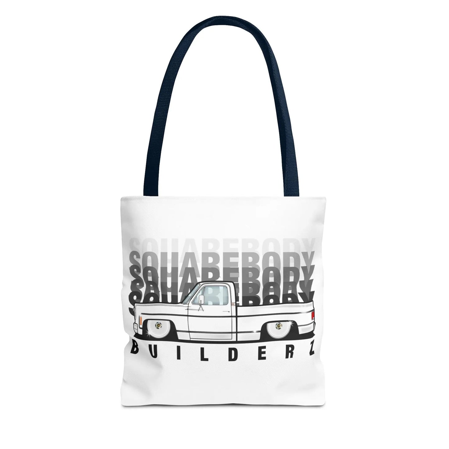SQUAREBODY_BUILDERZ Tote Bag (AOP) Printify