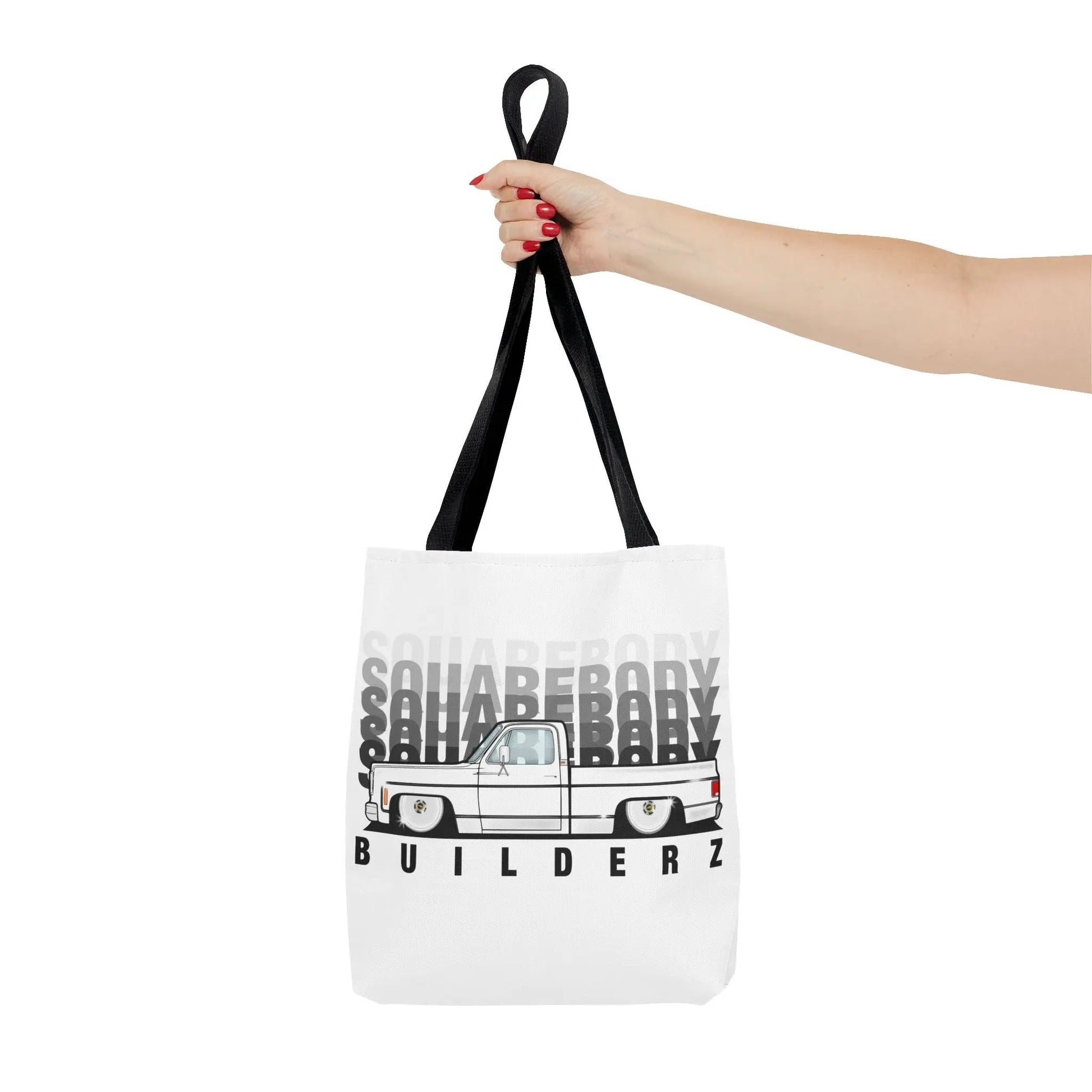 SQUAREBODY_BUILDERZ Tote Bag (AOP) Printify