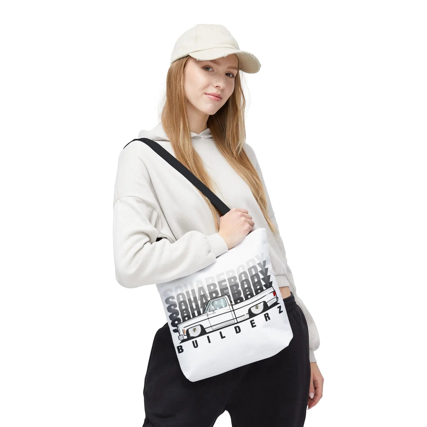 SQUAREBODY_BUILDERZ Tote Bag (AOP) Printify