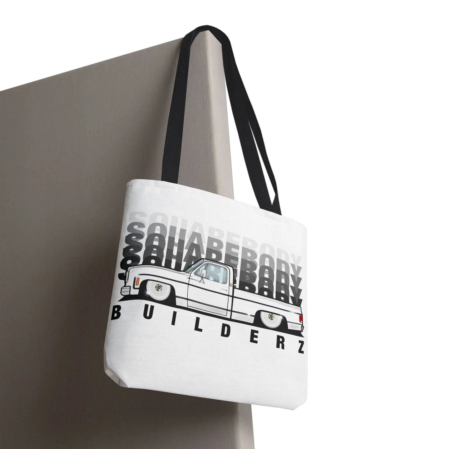 SQUAREBODY_BUILDERZ Tote Bag (AOP) Printify
