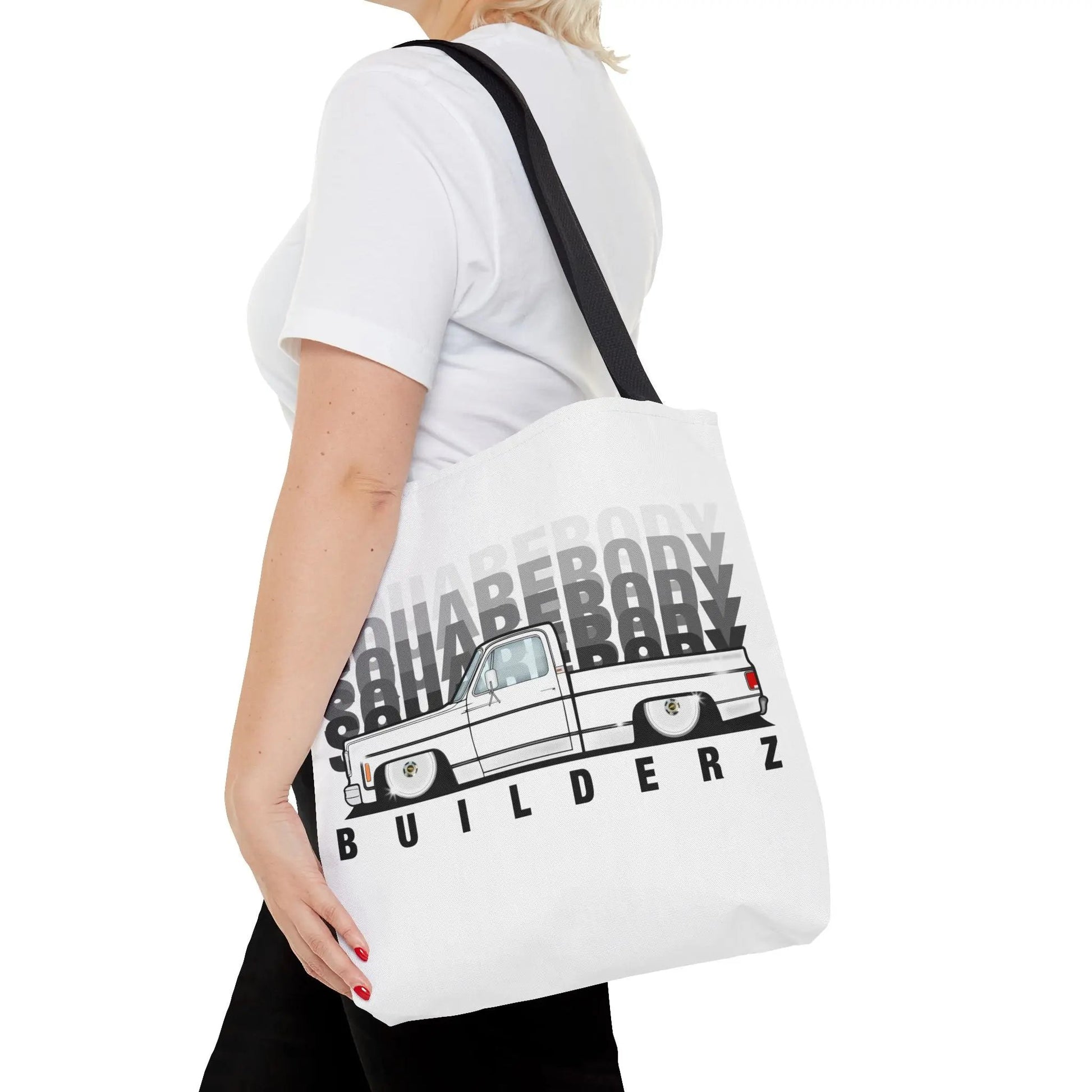 SQUAREBODY_BUILDERZ Tote Bag (AOP) Printify