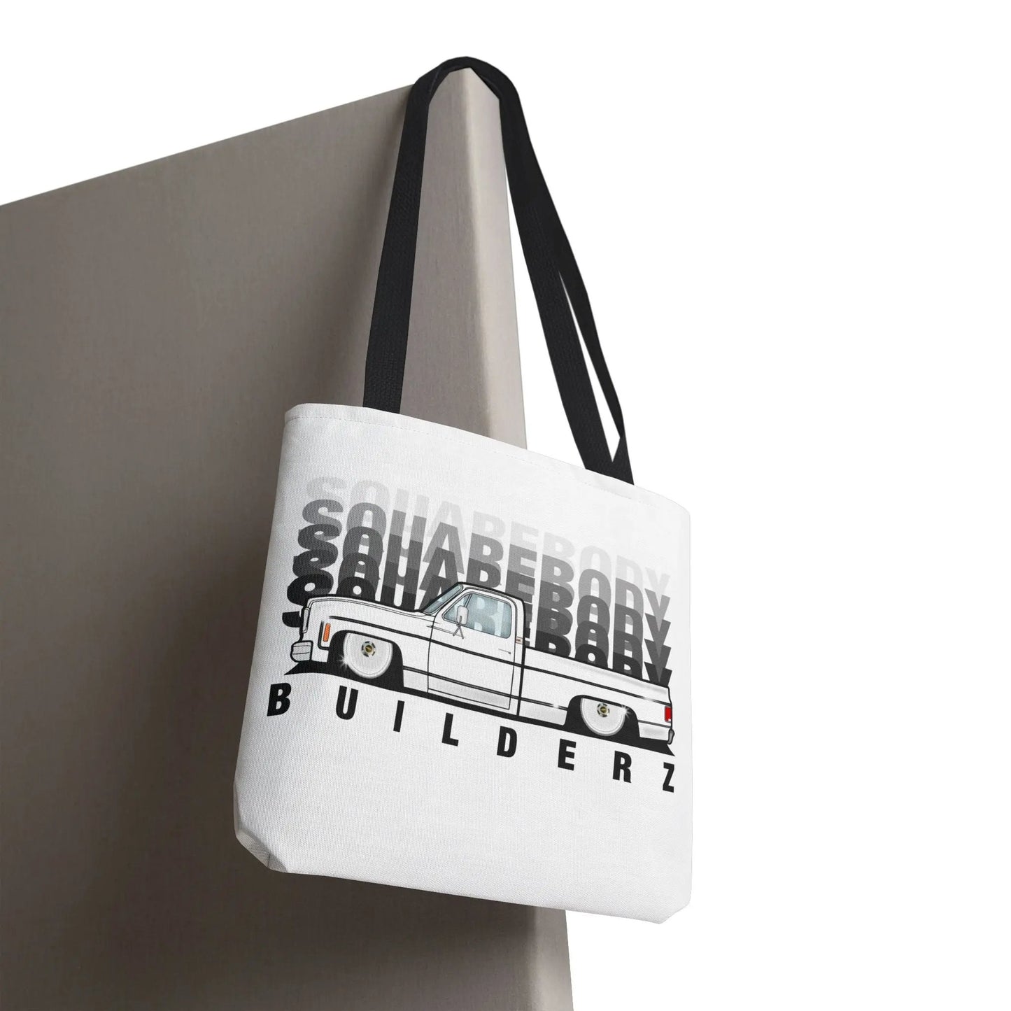 SQUAREBODY_BUILDERZ Tote Bag (AOP) Printify