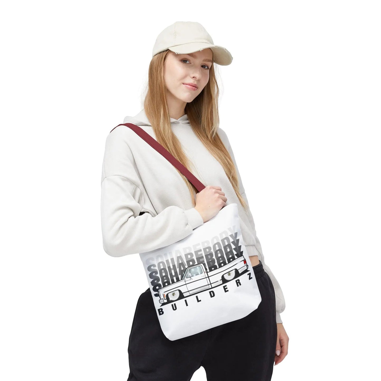 SQUAREBODY_BUILDERZ Tote Bag (AOP) Printify