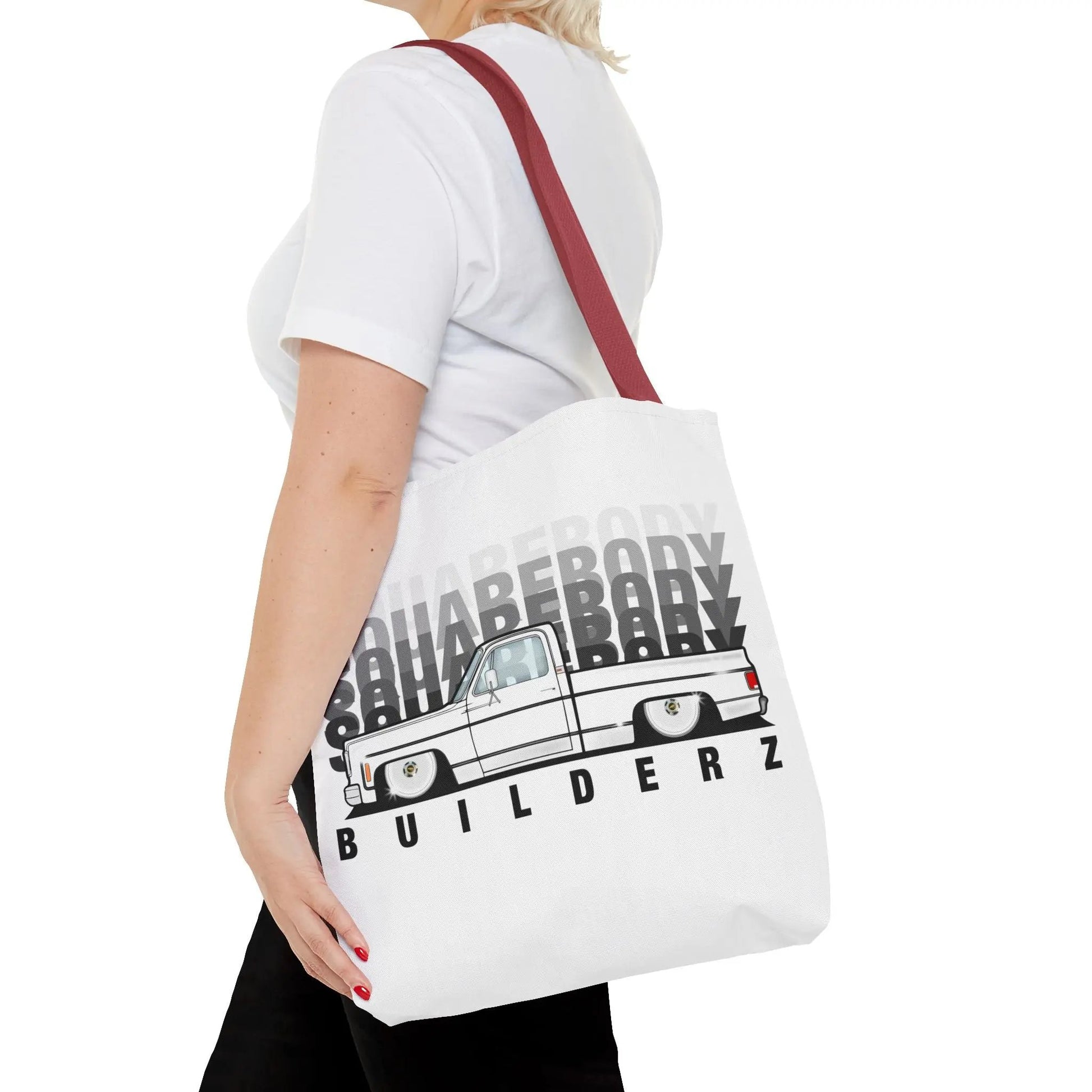 SQUAREBODY_BUILDERZ Tote Bag (AOP) Printify