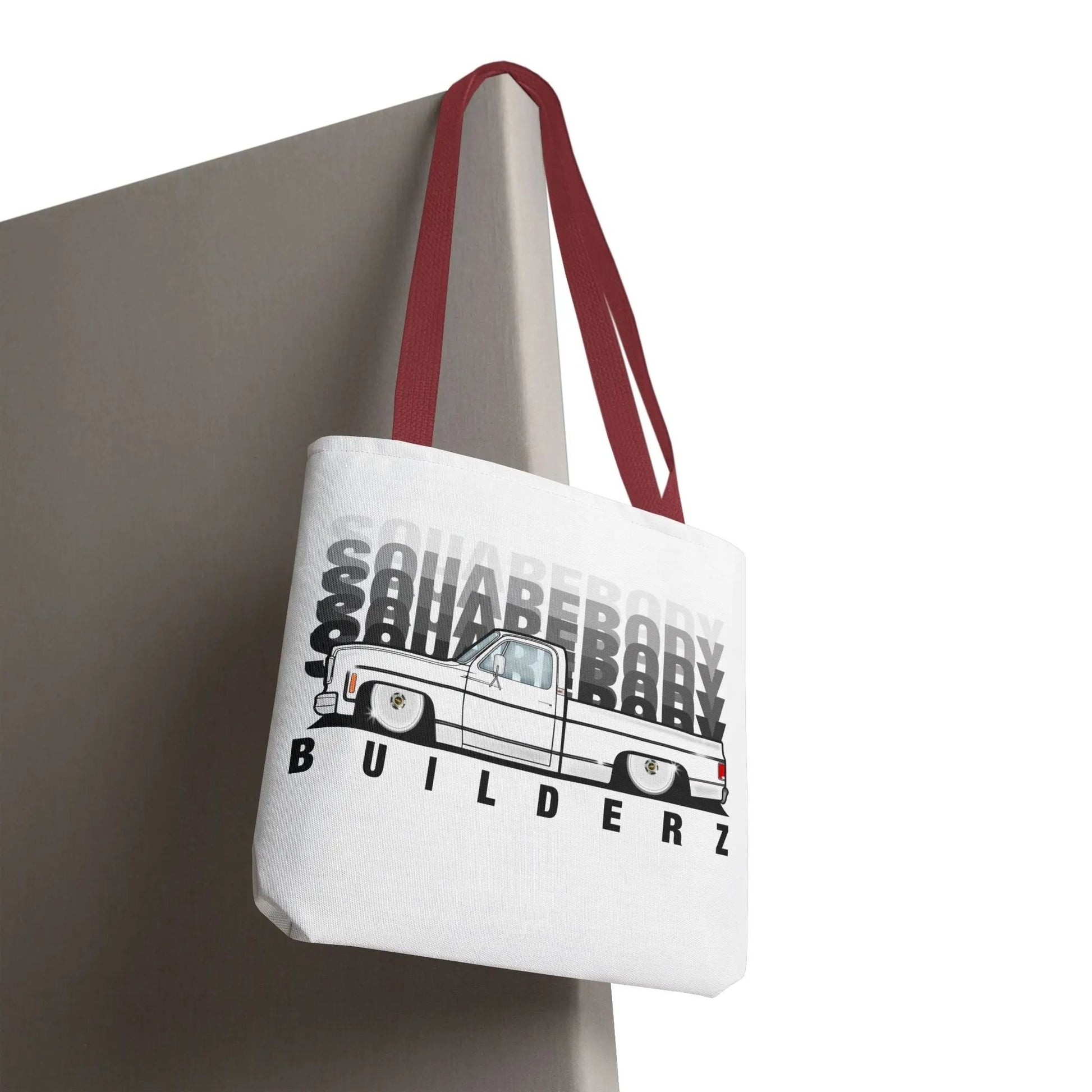SQUAREBODY_BUILDERZ Tote Bag (AOP) Printify