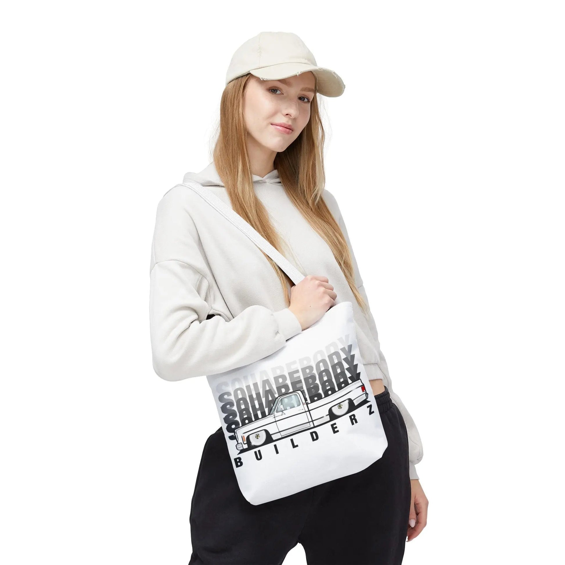 SQUAREBODY_BUILDERZ Tote Bag (AOP) Printify