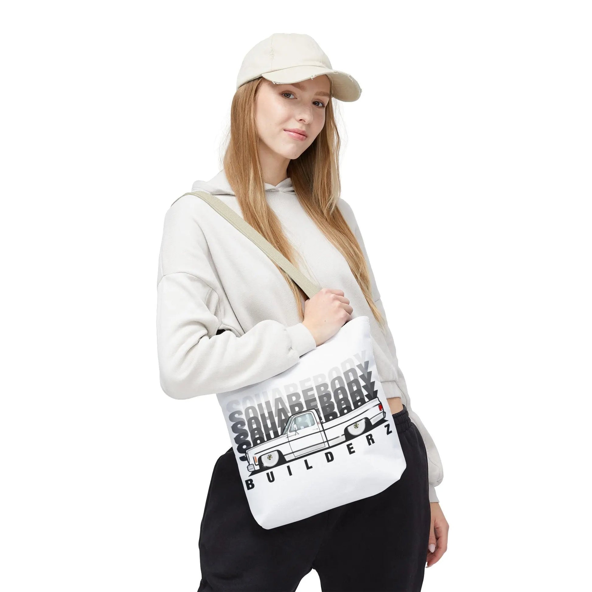SQUAREBODY_BUILDERZ Tote Bag (AOP) Printify