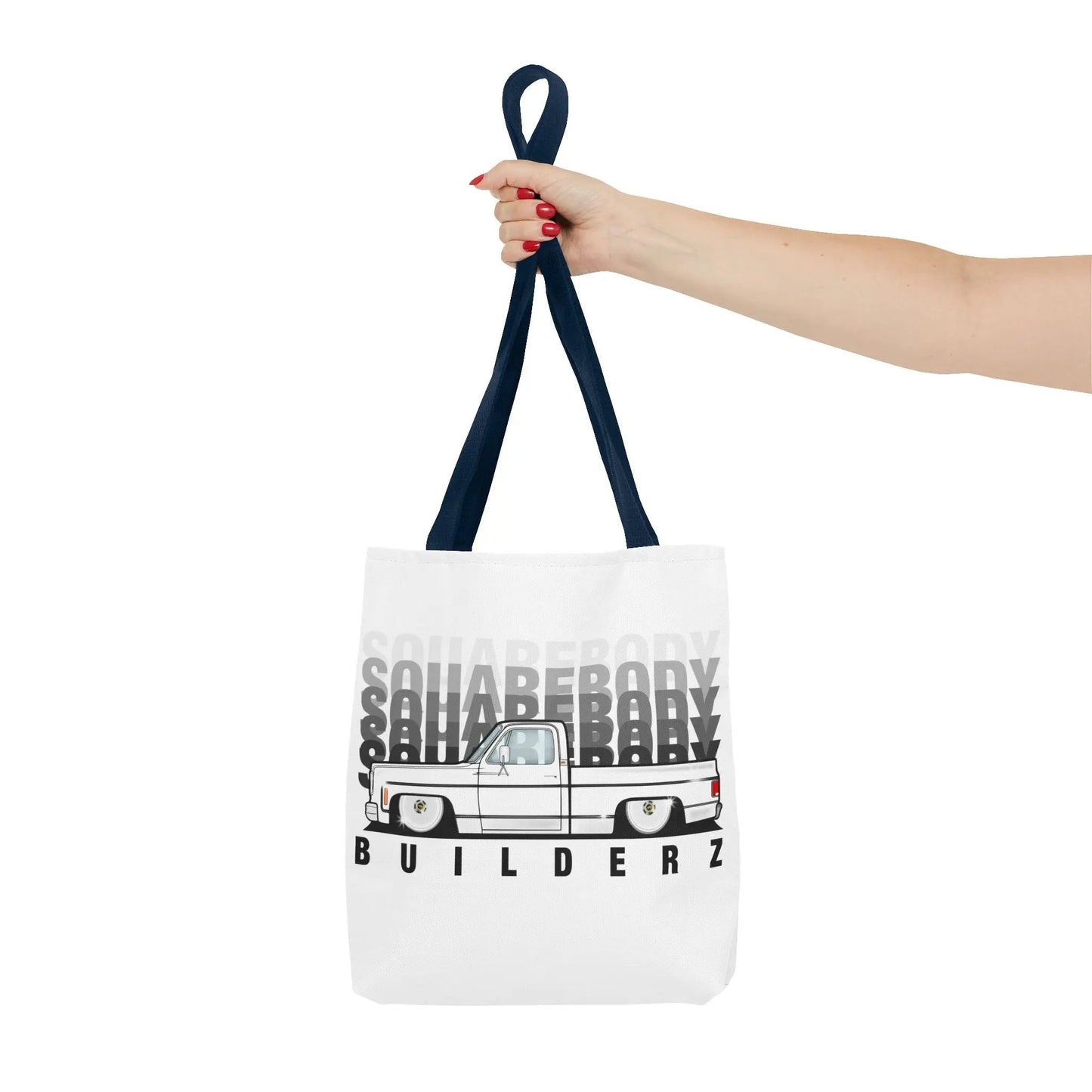 SQUAREBODY_BUILDERZ Tote Bag (AOP) Printify
