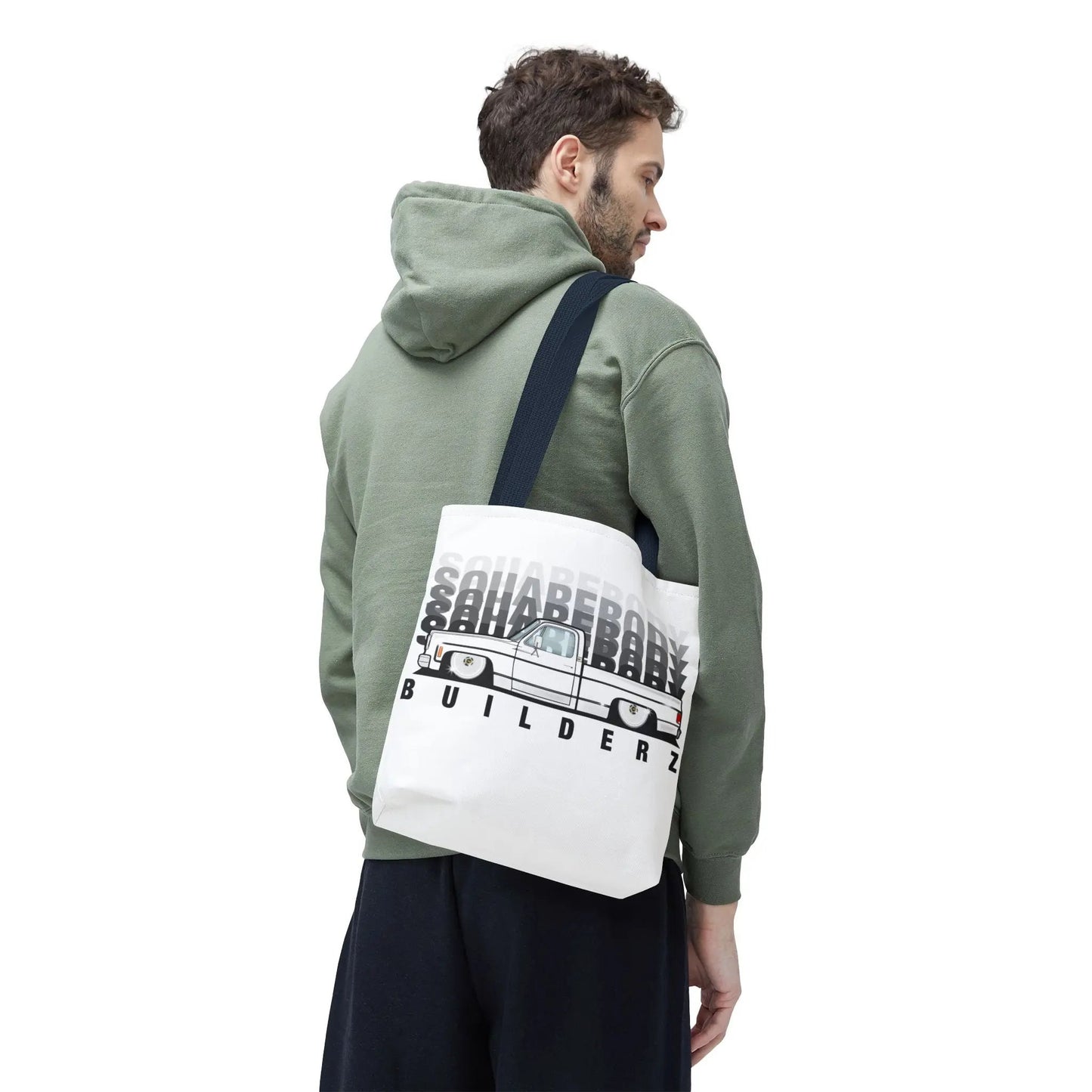 SQUAREBODY_BUILDERZ Tote Bag (AOP) Printify