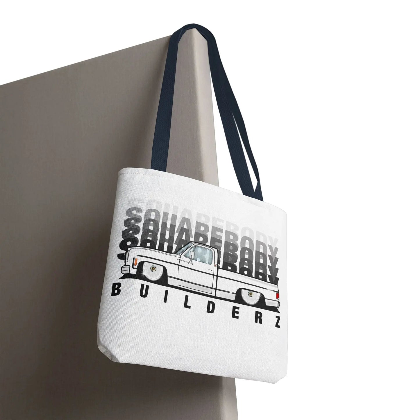 SQUAREBODY_BUILDERZ Tote Bag (AOP) Printify