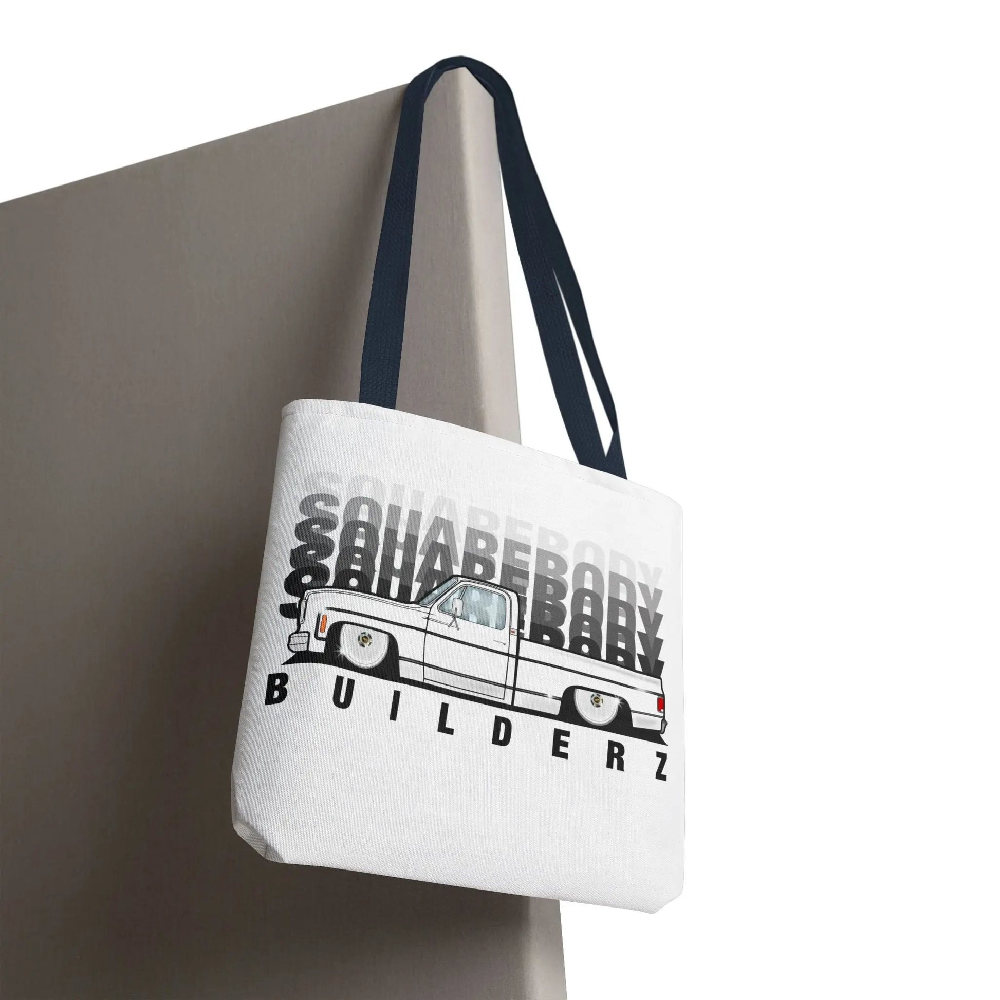SQUAREBODY_BUILDERZ Tote Bag (AOP) Printify