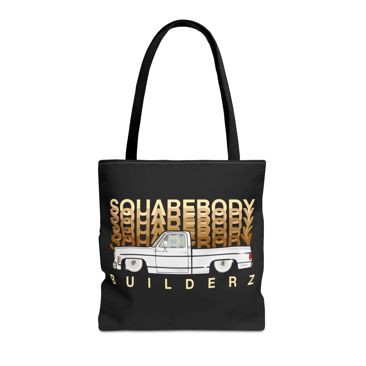 SQUAREBODY_BUILDERZ Tote Bag (AOP) Printify