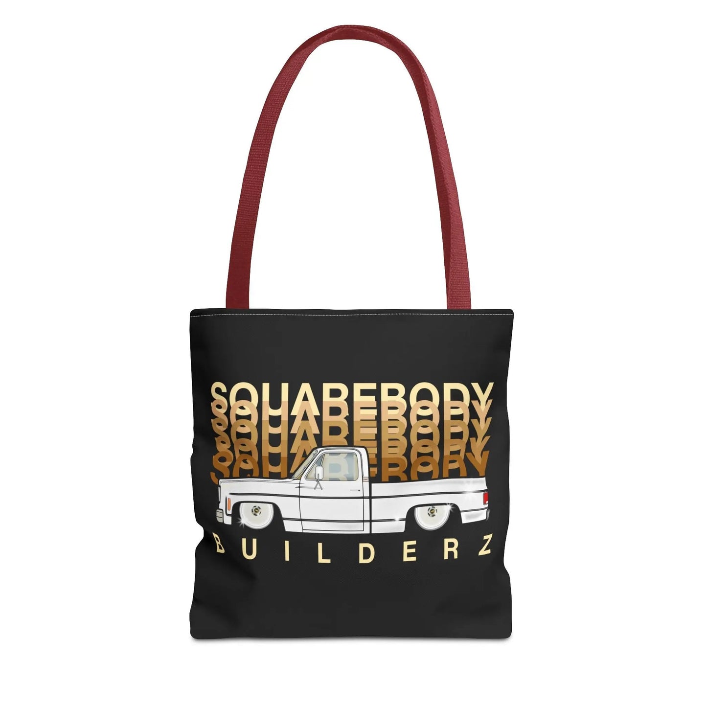SQUAREBODY_BUILDERZ Tote Bag (AOP) Printify
