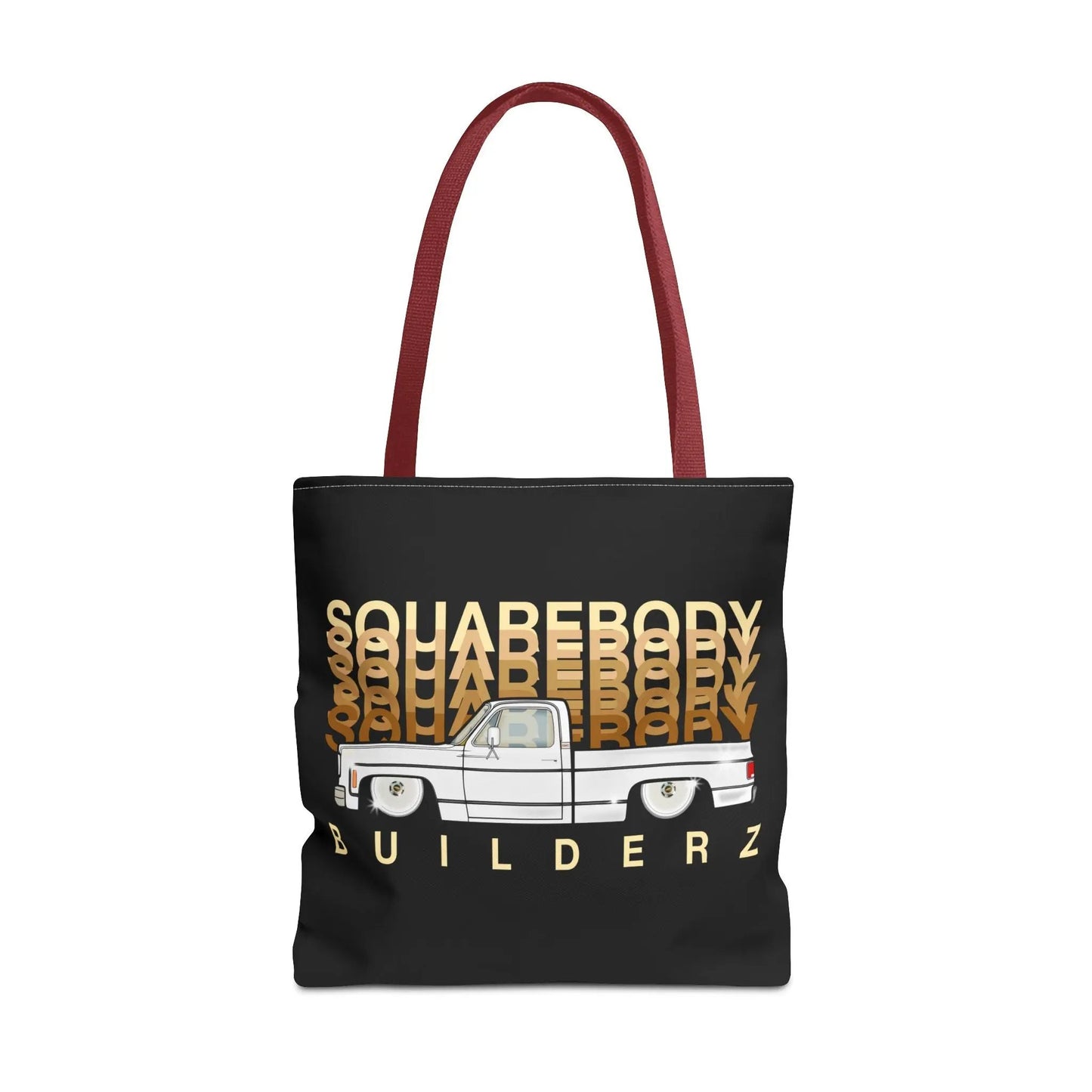 SQUAREBODY_BUILDERZ Tote Bag (AOP) Printify