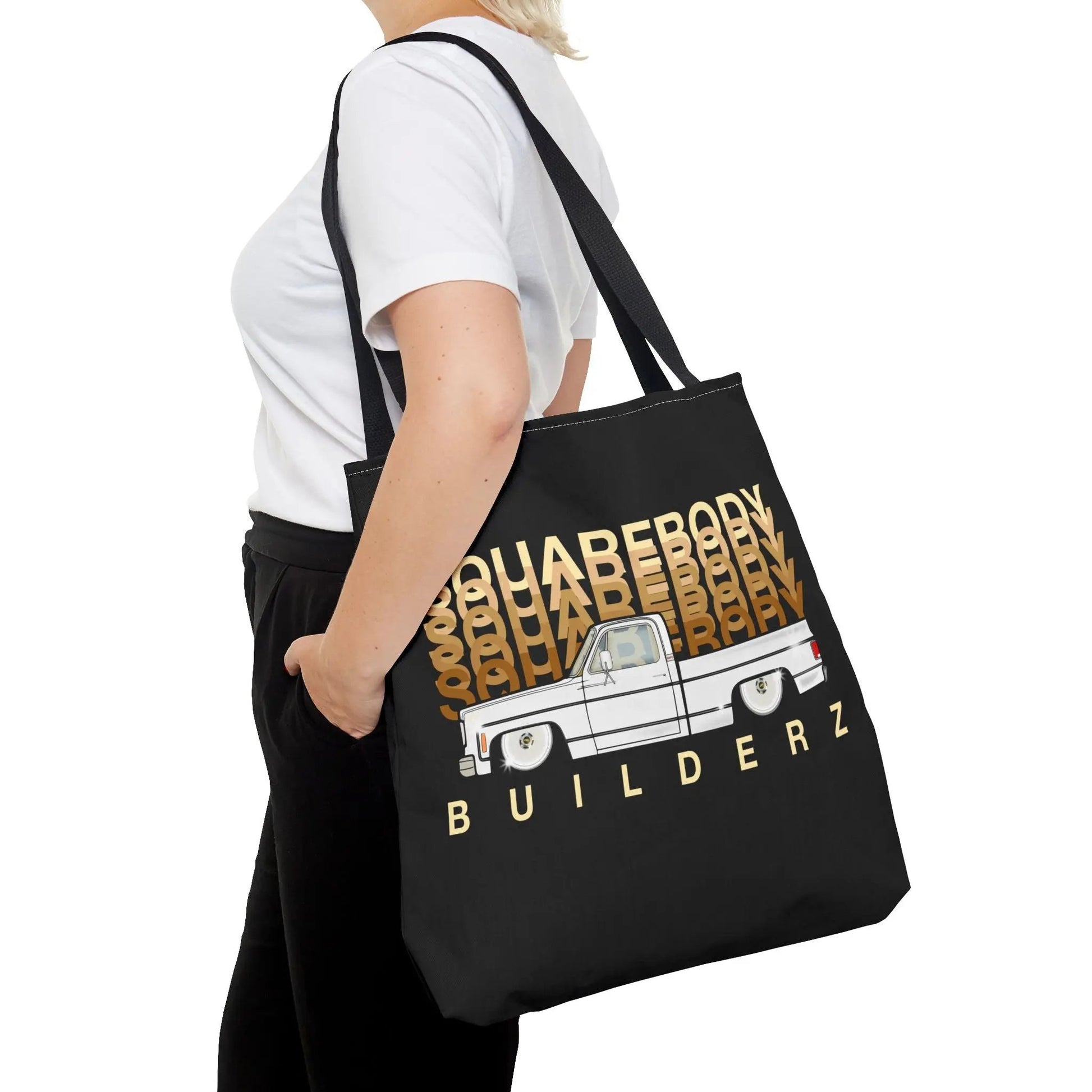 SQUAREBODY_BUILDERZ Tote Bag (AOP) Printify