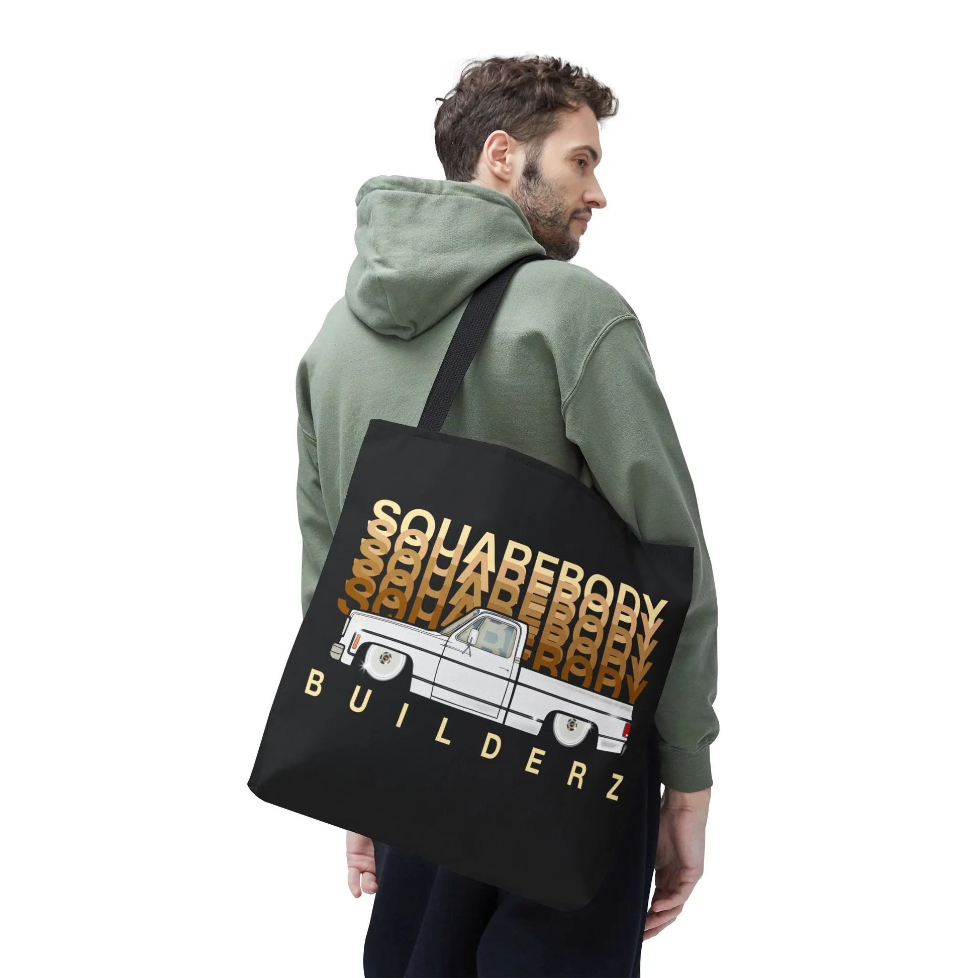SQUAREBODY_BUILDERZ Tote Bag (AOP) Printify