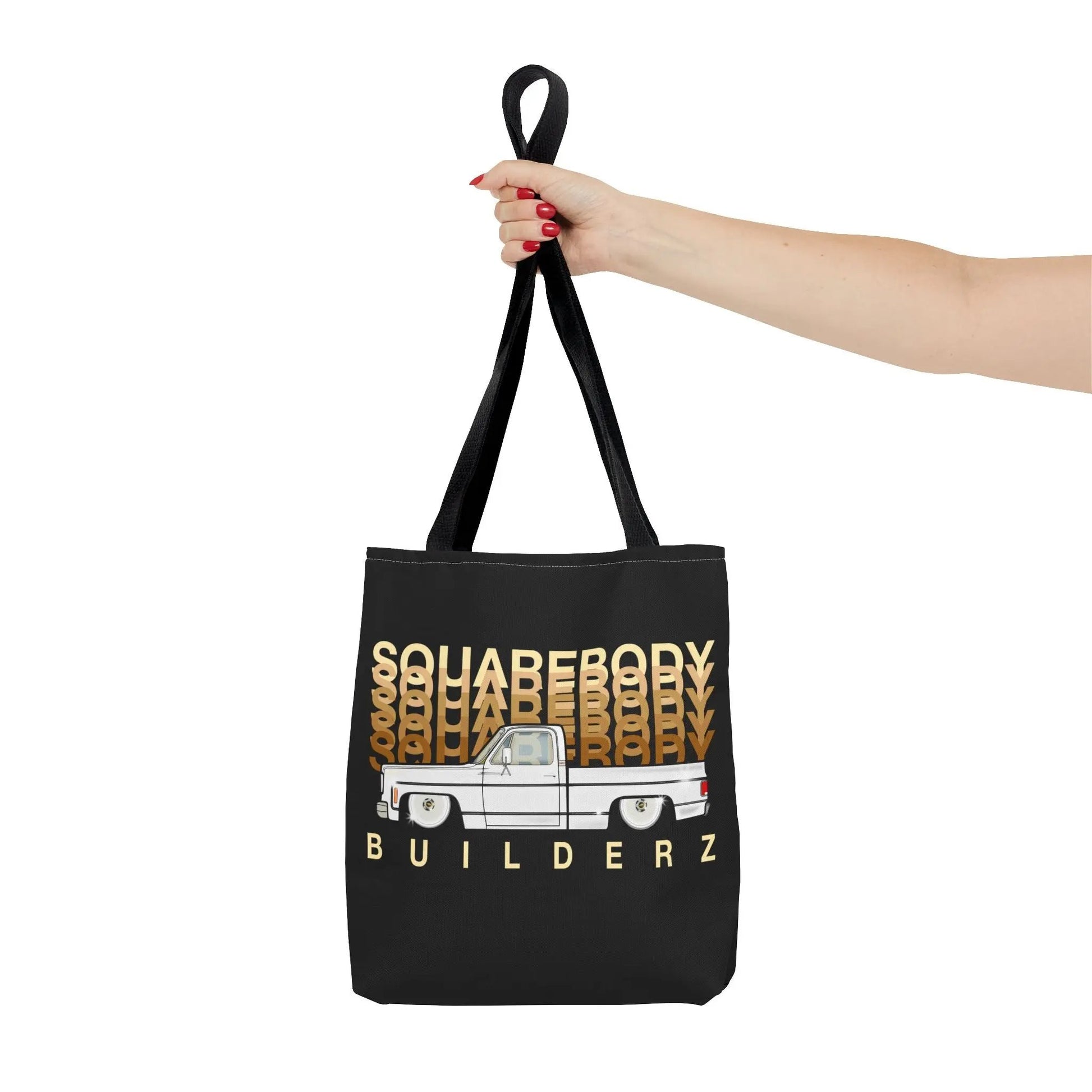 SQUAREBODY_BUILDERZ Tote Bag (AOP) Printify