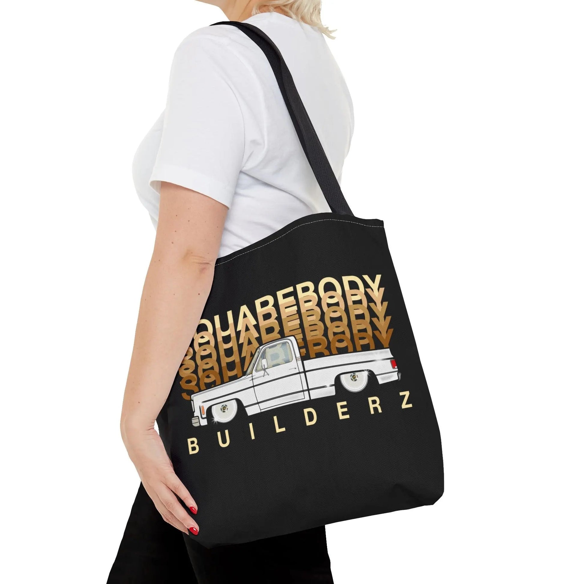SQUAREBODY_BUILDERZ Tote Bag (AOP) Printify