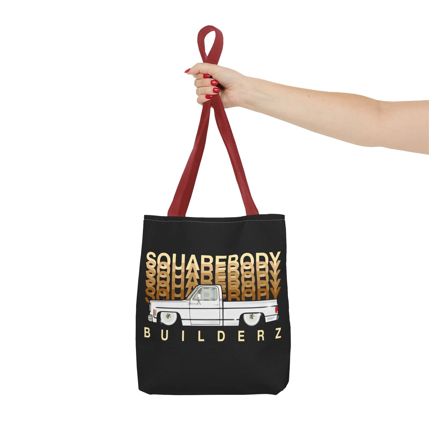 SQUAREBODY_BUILDERZ Tote Bag (AOP) Printify