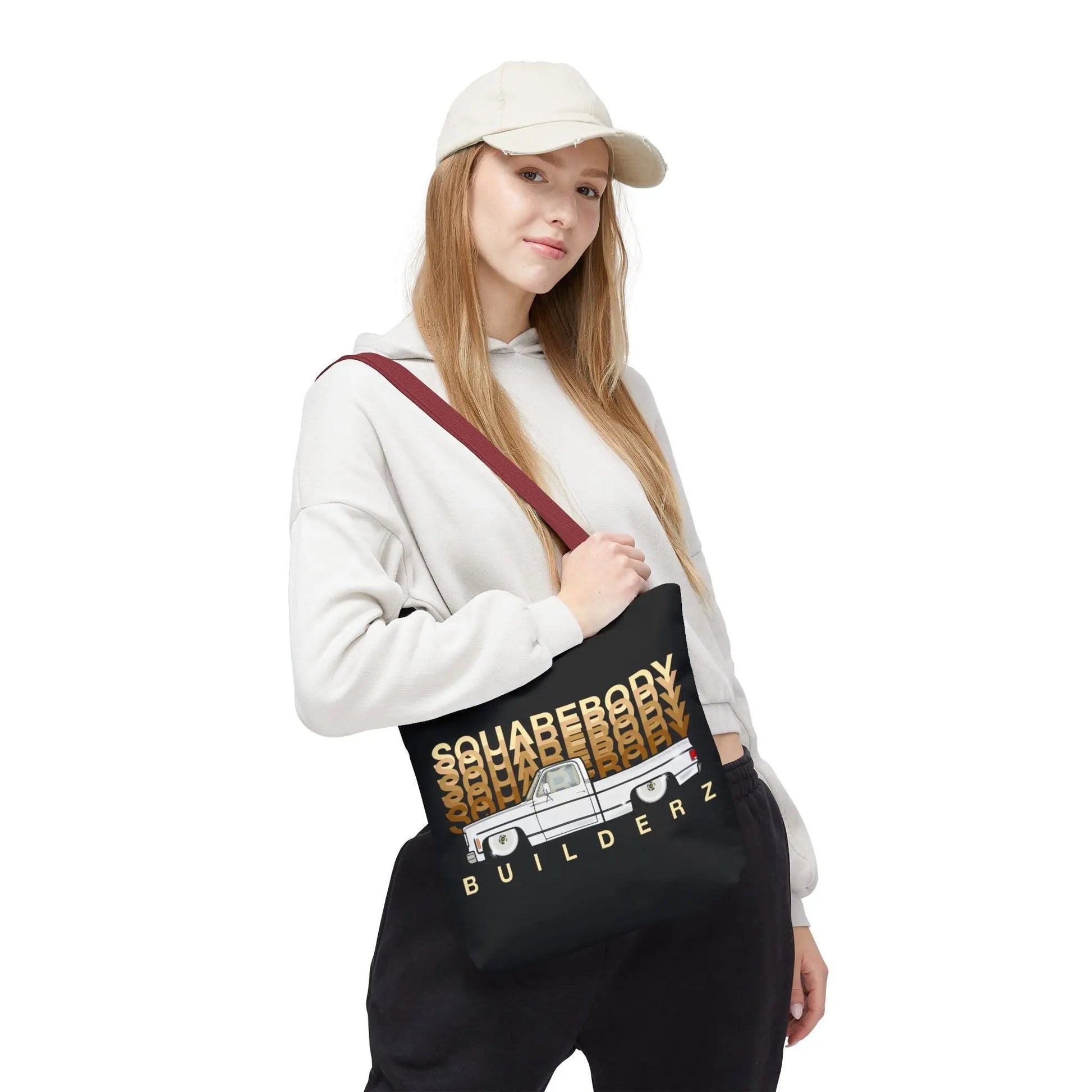 SQUAREBODY_BUILDERZ Tote Bag (AOP) Printify
