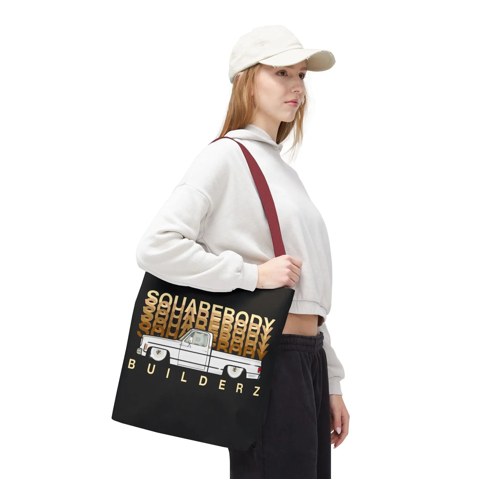 SQUAREBODY_BUILDERZ Tote Bag (AOP) Printify