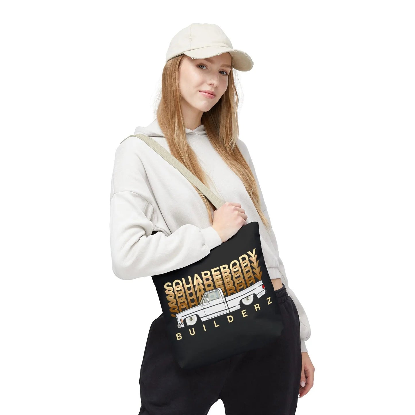 SQUAREBODY_BUILDERZ Tote Bag (AOP) Printify