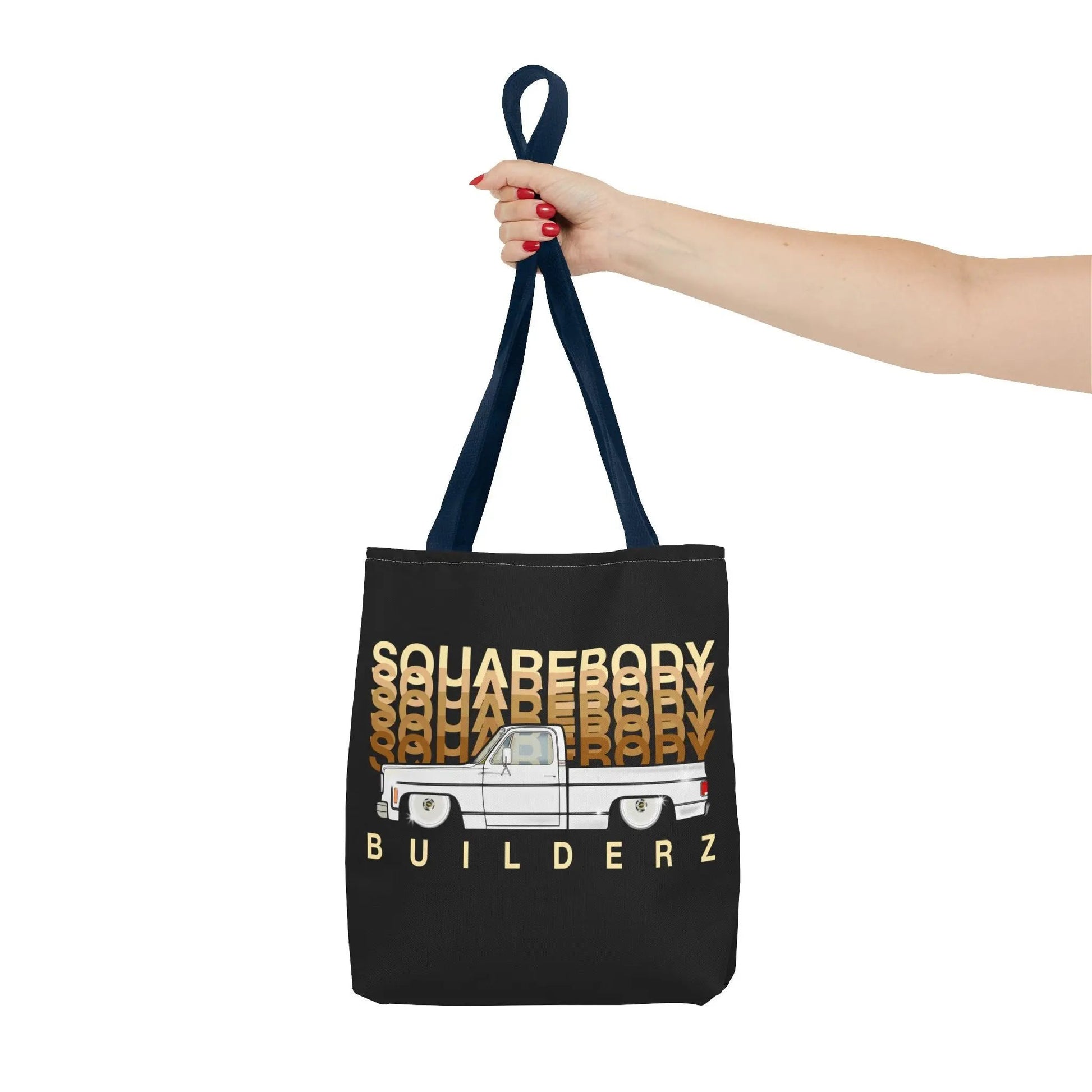 SQUAREBODY_BUILDERZ Tote Bag (AOP) Printify