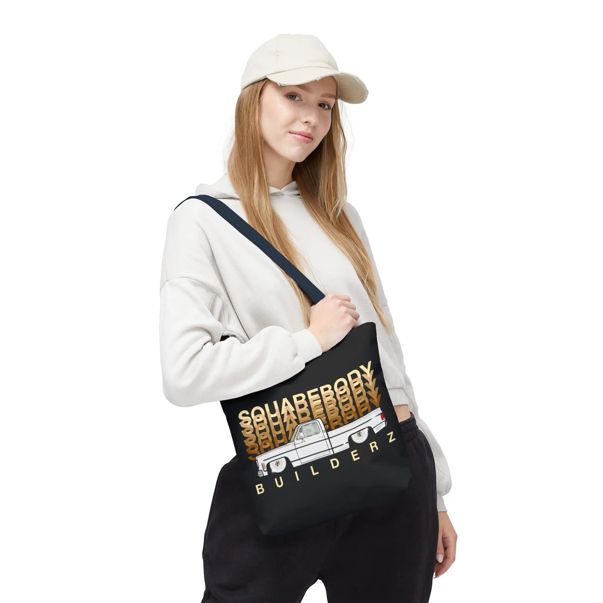 SQUAREBODY_BUILDERZ Tote Bag (AOP) Printify