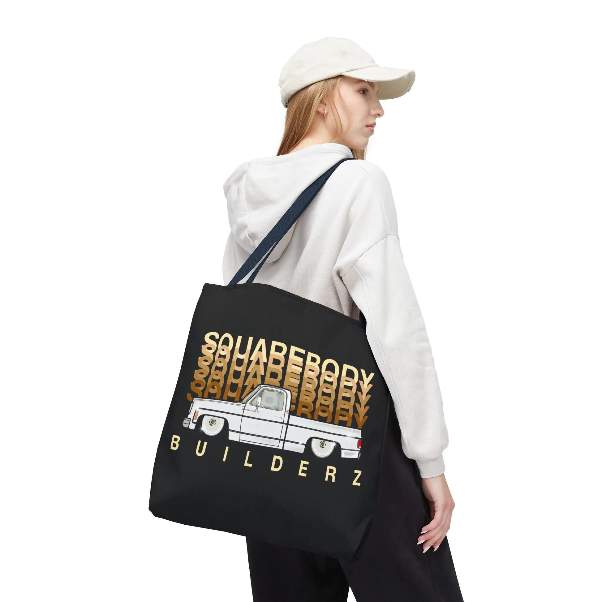 SQUAREBODY_BUILDERZ Tote Bag (AOP) Printify