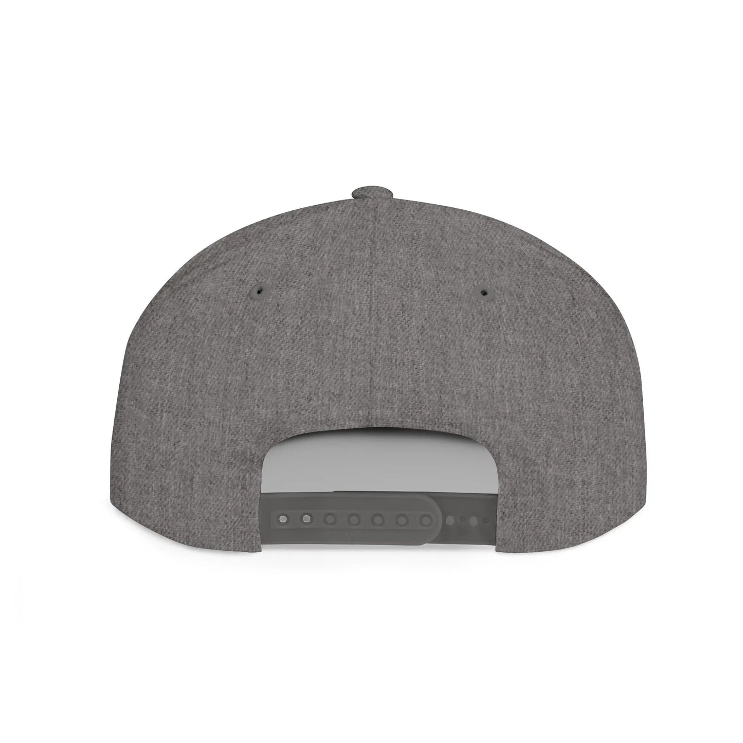 SQUAREBODY_BUILDERZ round logo Flat Bill Snapback Printify