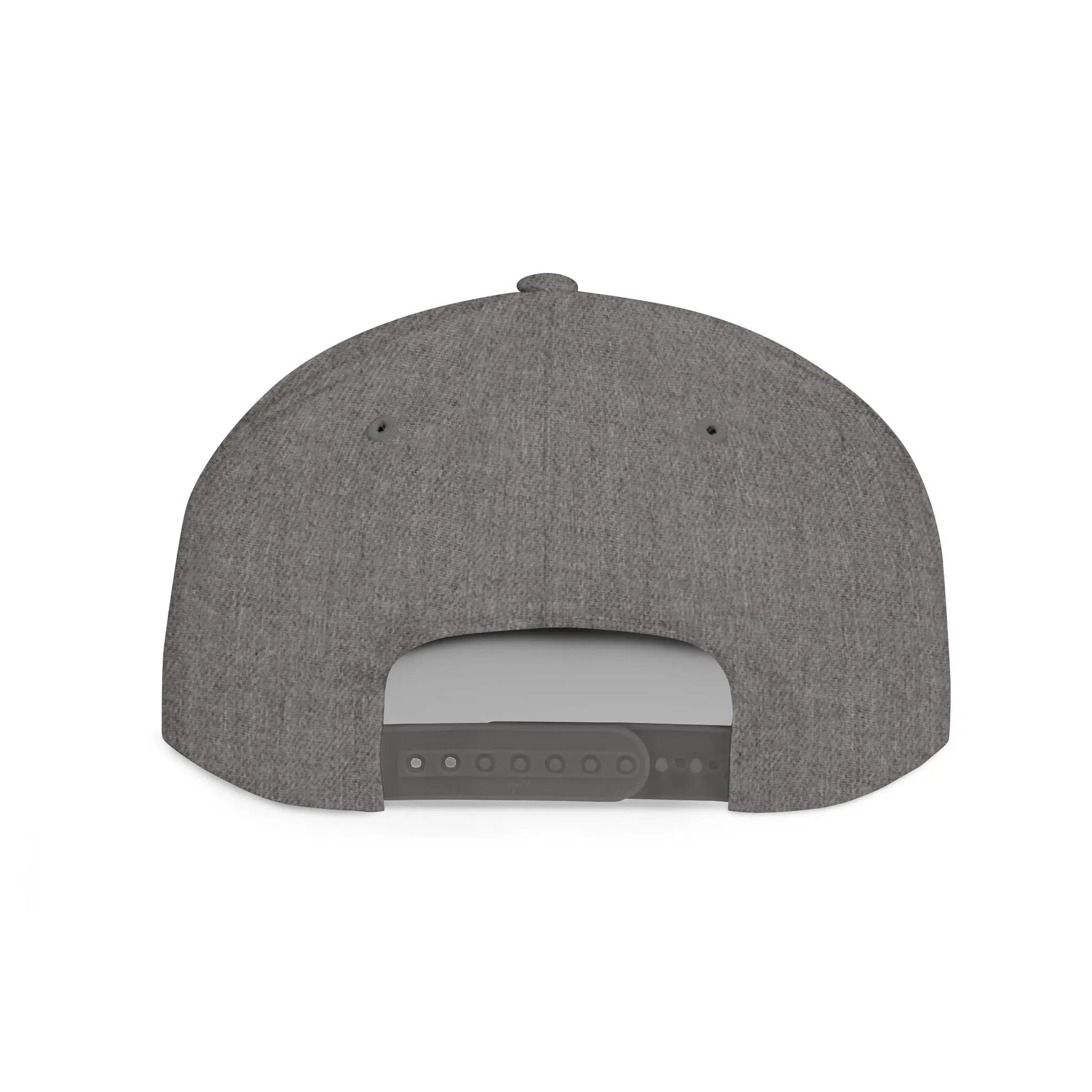 SQUAREBODY_BUILDERZ round logo Flat Bill Snapback Printify