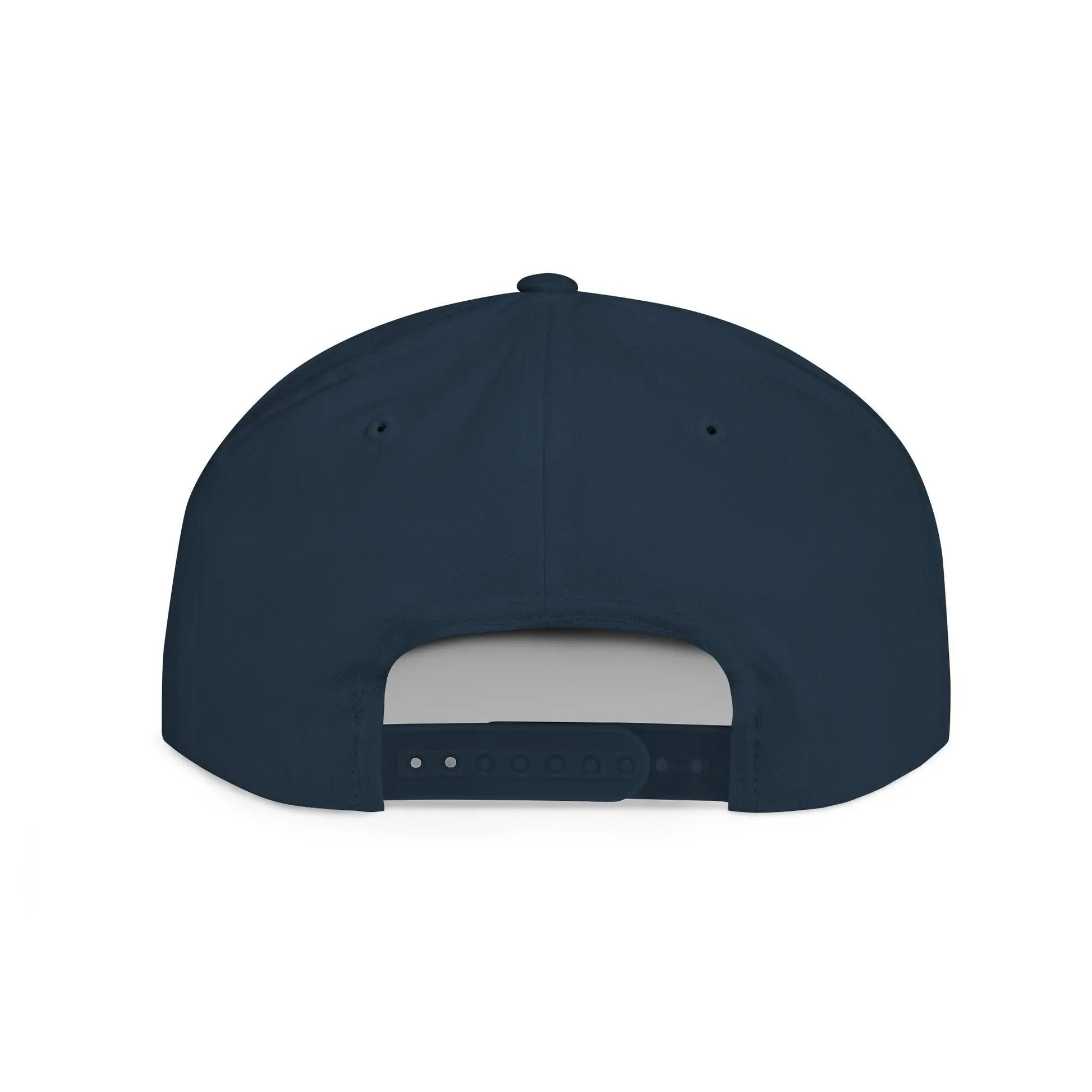 SQUAREBODY_BUILDERZ round logo Flat Bill Snapback Printify