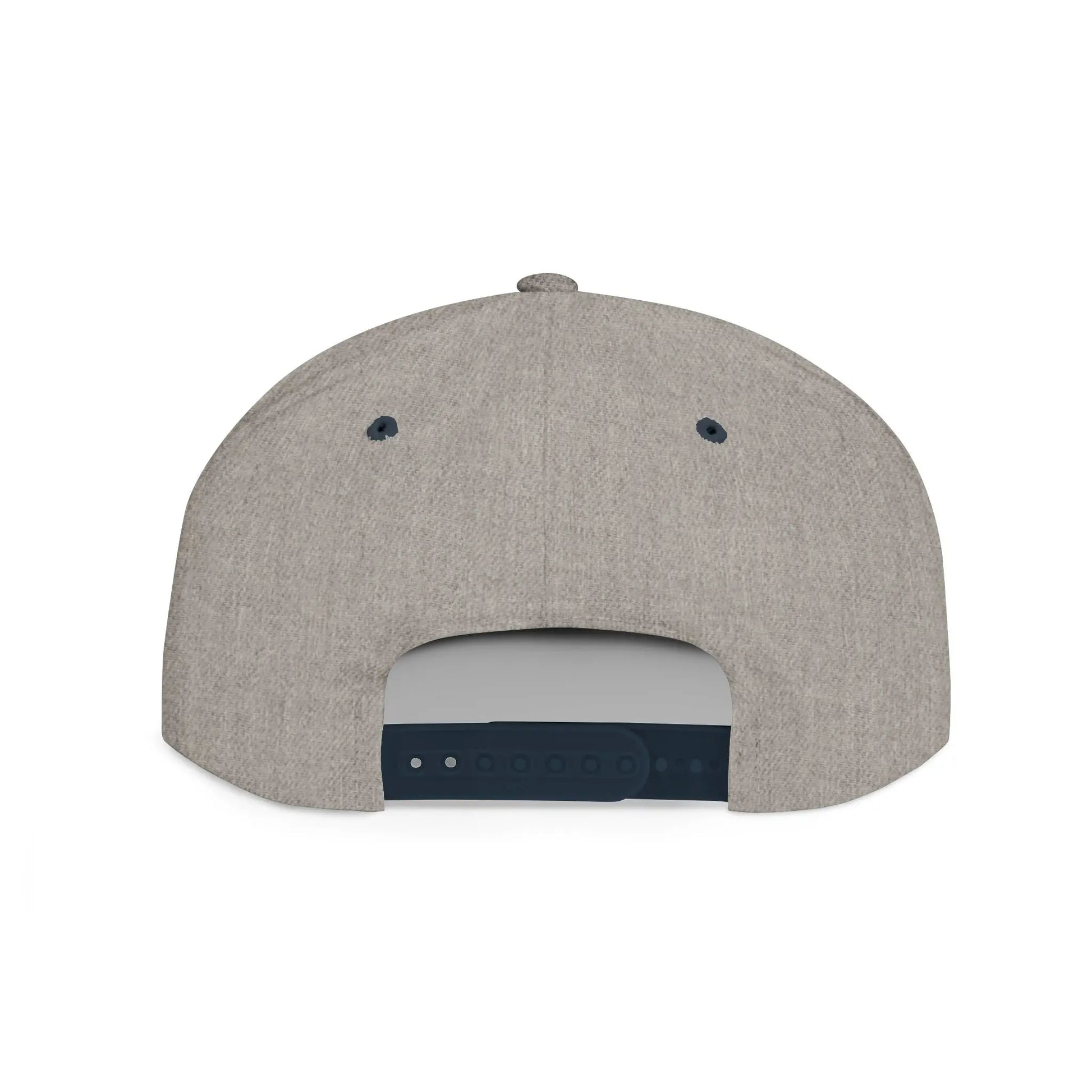 SQUAREBODY_BUILDERZ round logo Flat Bill Snapback Printify