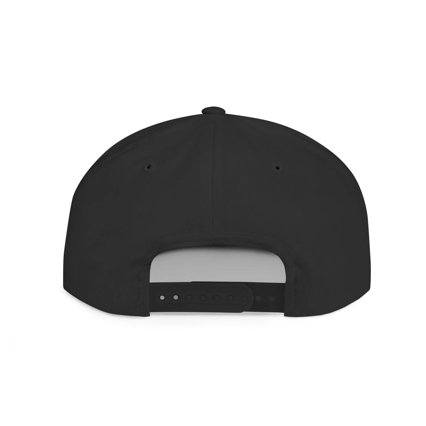 SQUAREBODY_BUILDERZ round logo Flat Bill Snapback Printify
