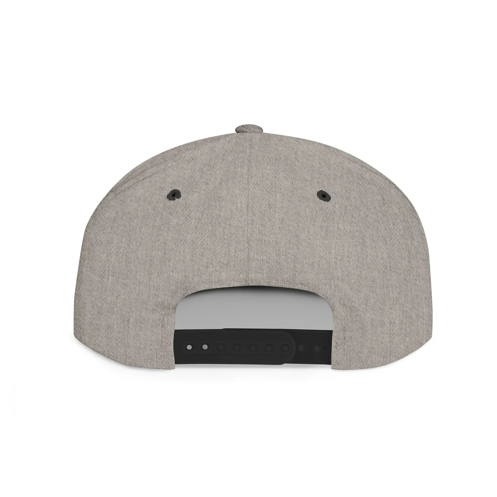 SQUAREBODY_BUILDERZ round logo Flat Bill Snapback Printify