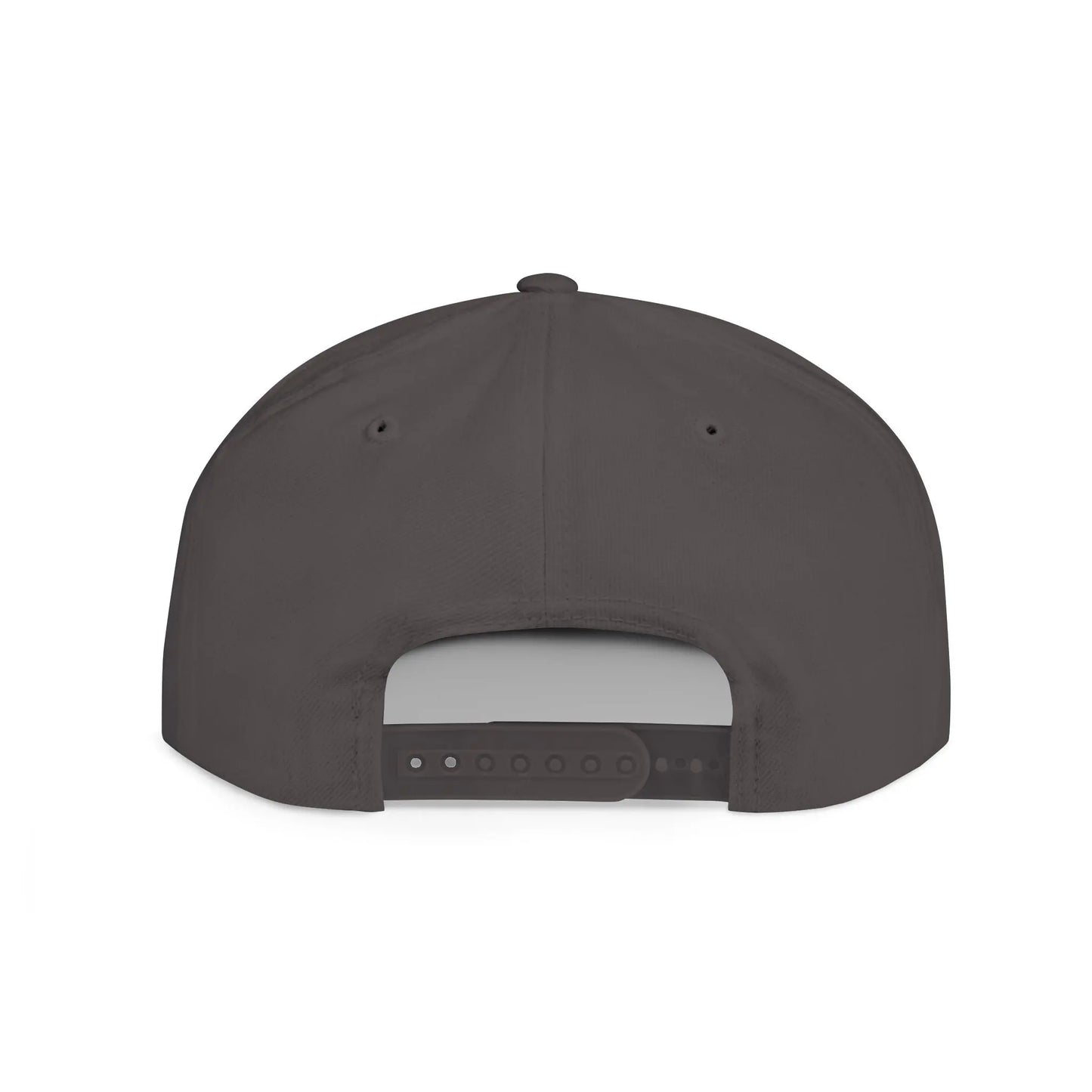SQUAREBODY_BUILDERZ round logo Flat Bill Snapback Printify