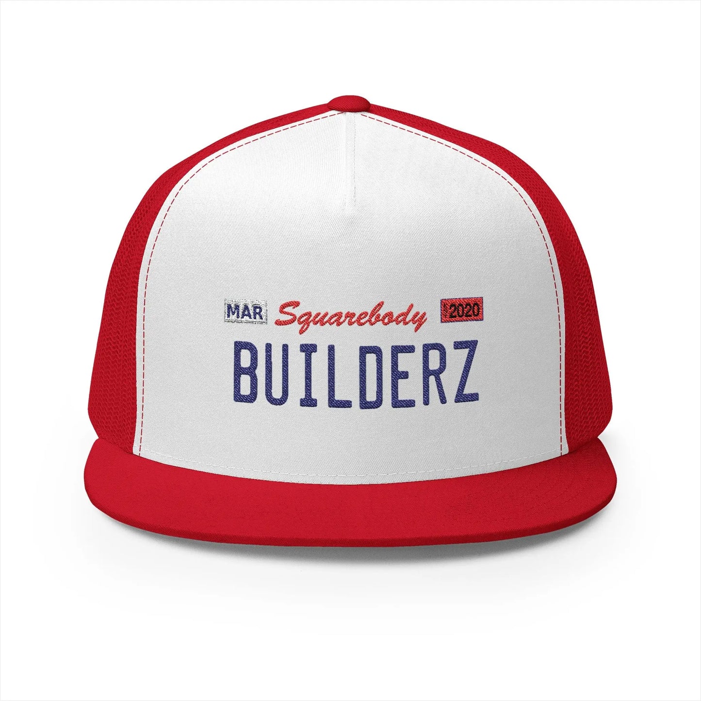 Snapback Hat - California Silver License Plate Embroidered Trucker Cap Printify