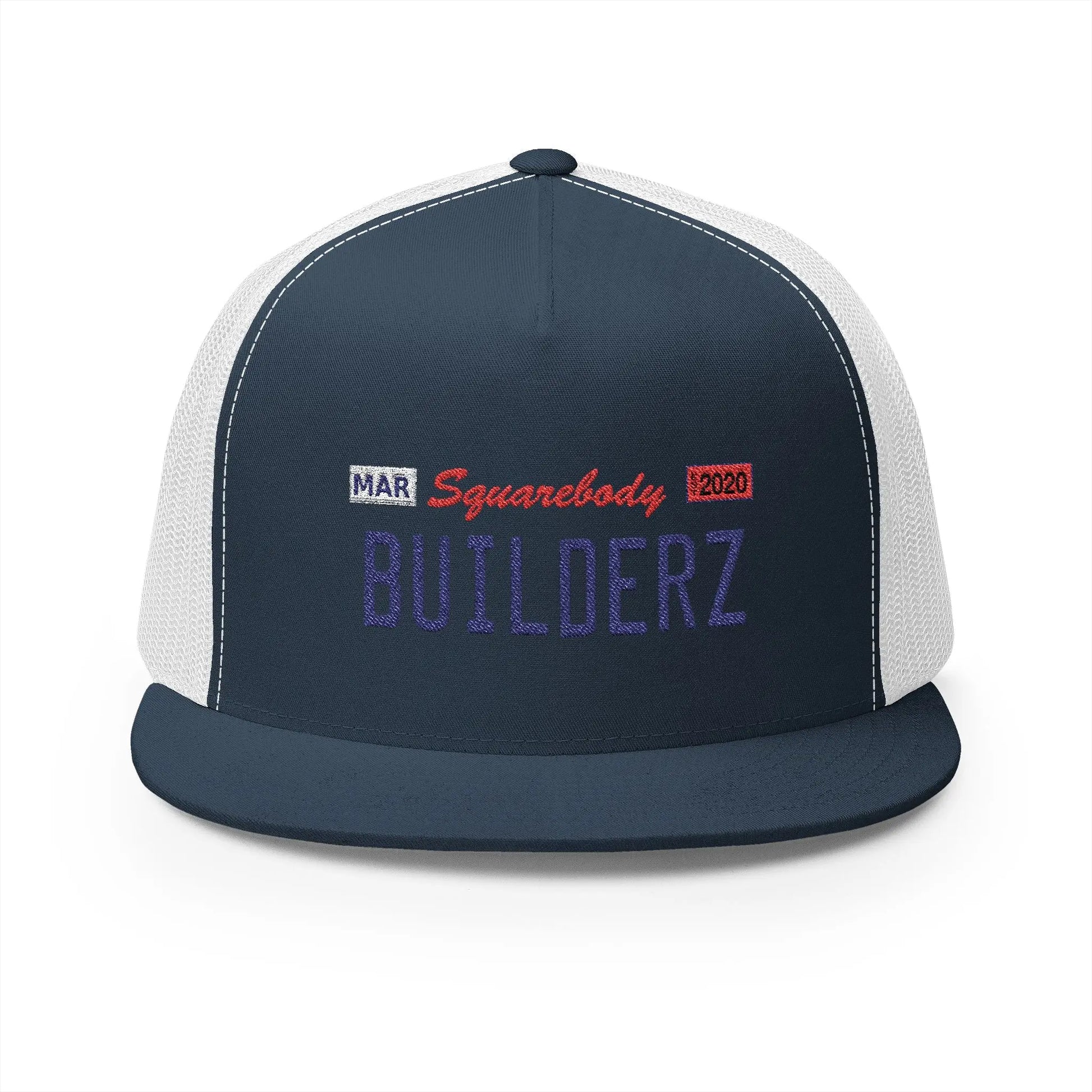 Snapback Hat - California Silver License Plate Embroidered Trucker Cap Printify