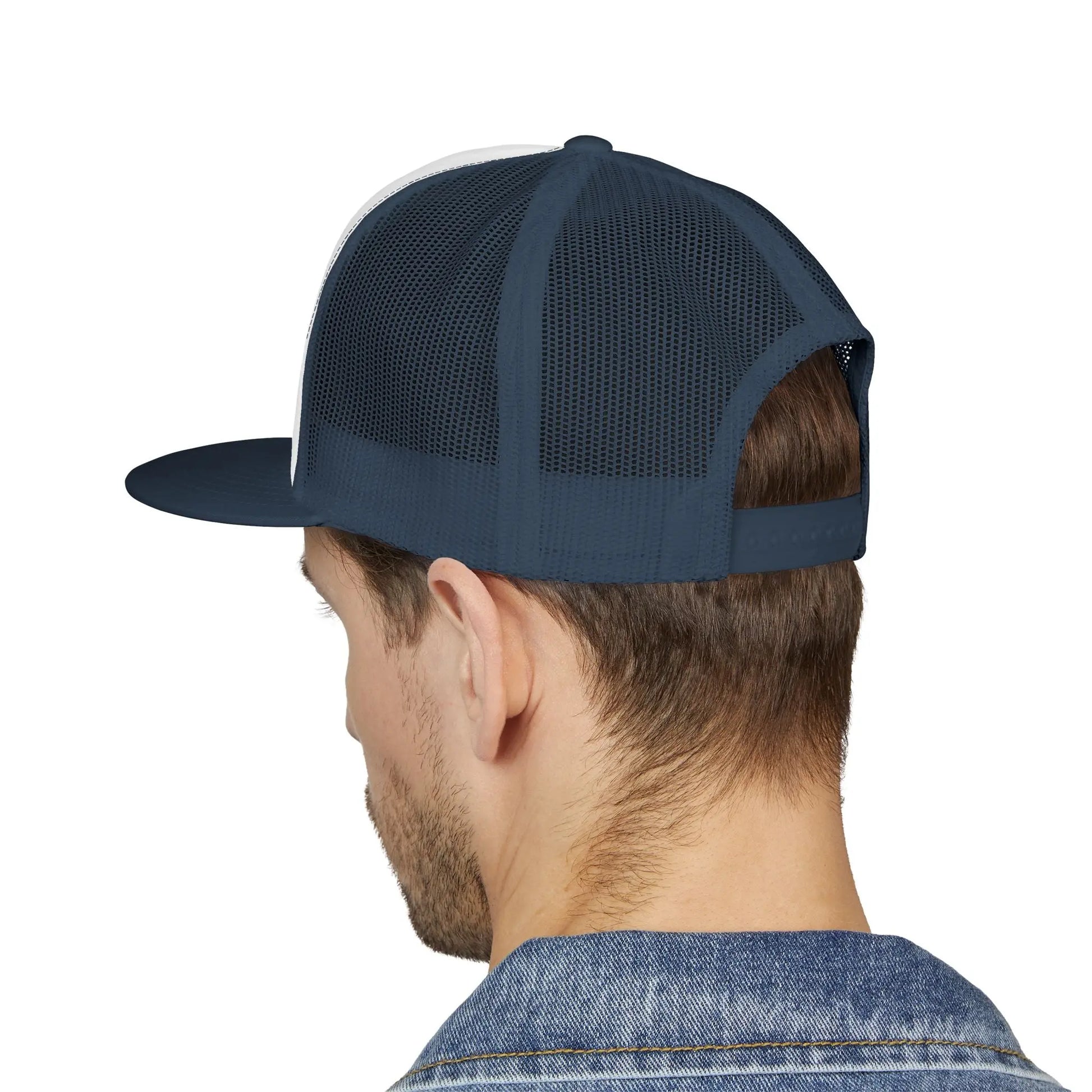 Snapback Hat - California Silver License Plate Embroidered Trucker Cap Printify